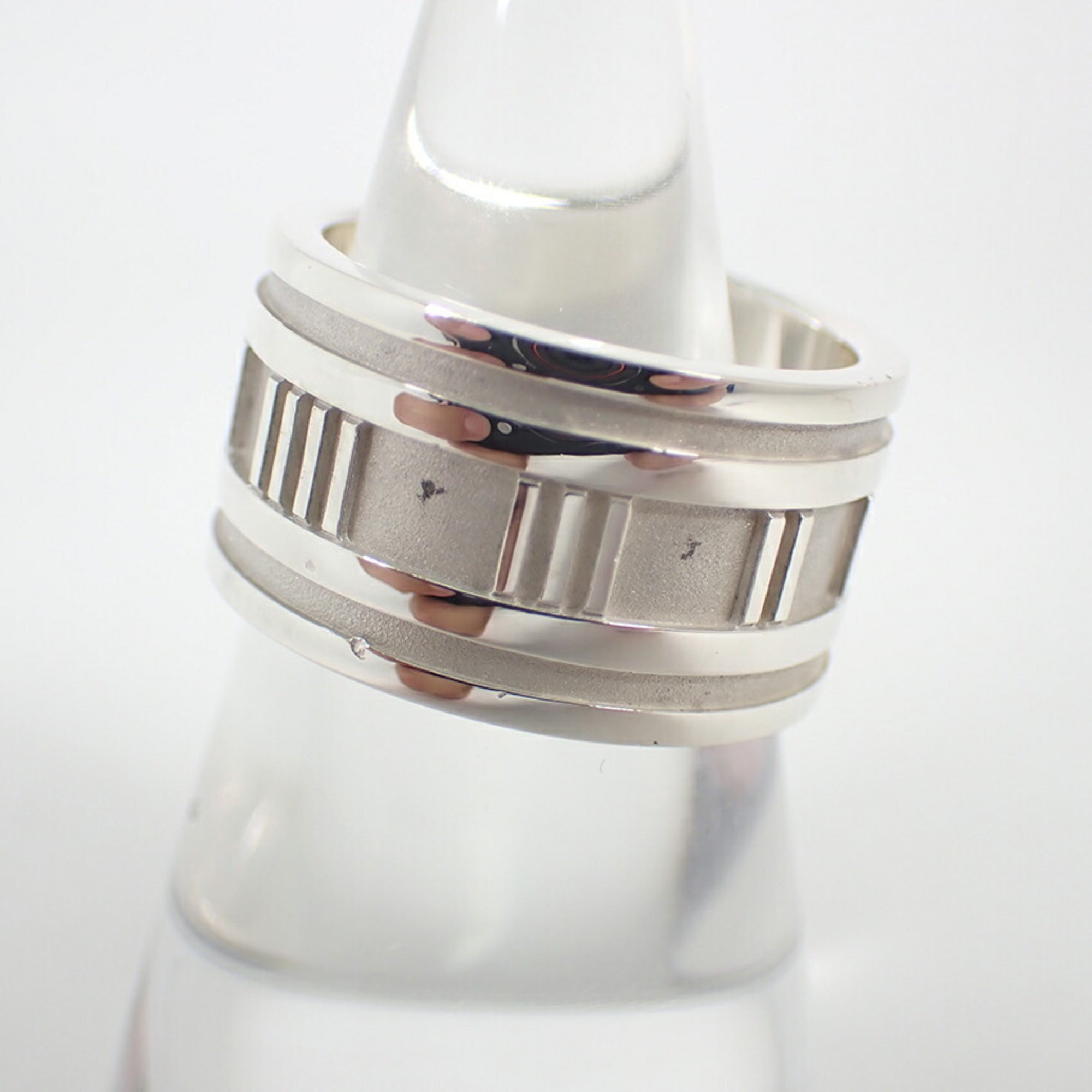Tiffany Sterling Silver 925 Band Ring (Pre-Owned)
