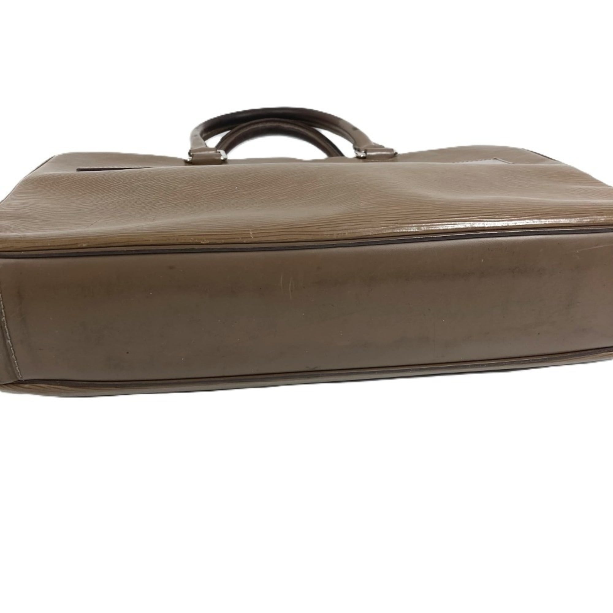 Louis Vuitton Epi Beige Brown Epi Leather Briefcase (Pre-Owned)
