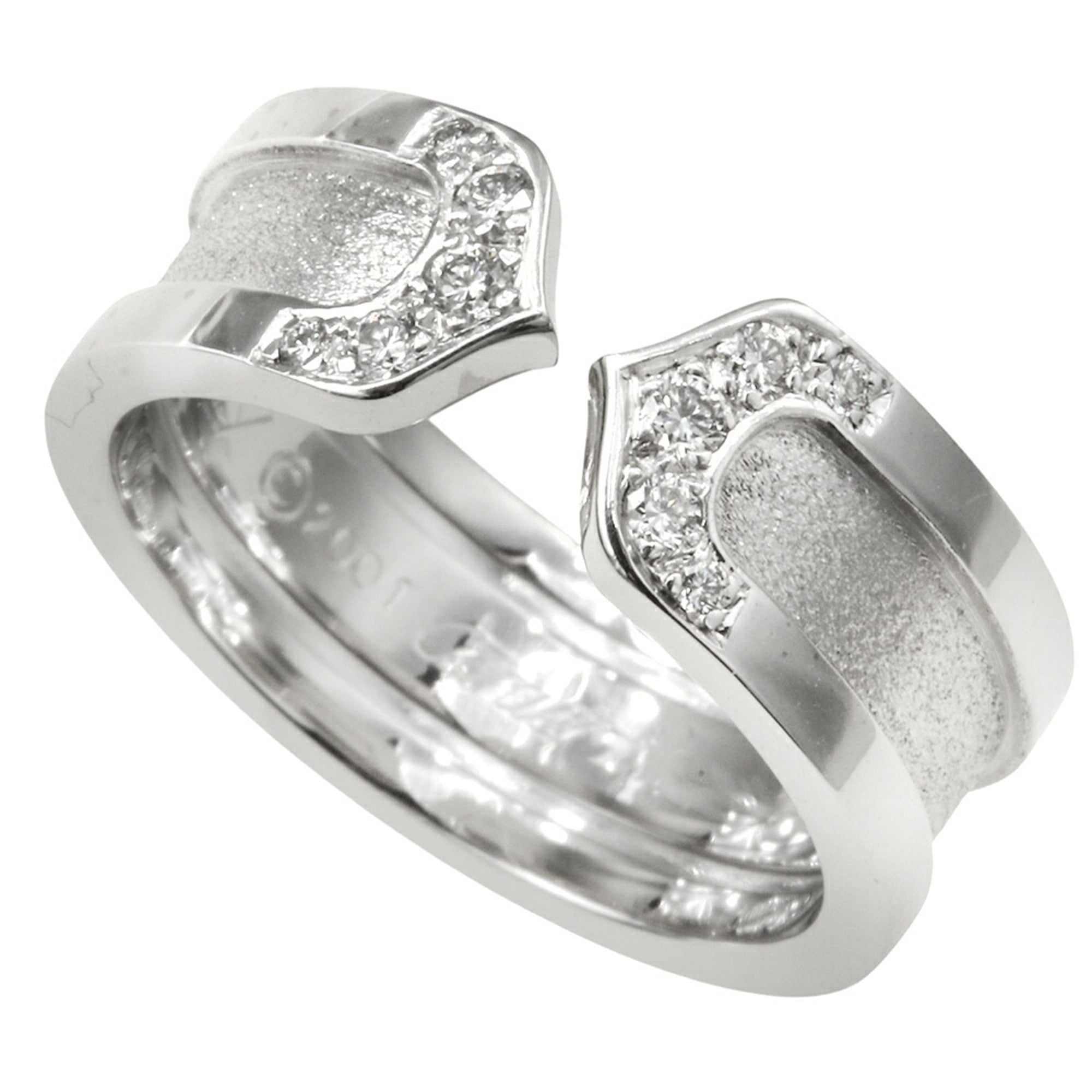 Cartier White Gold White Gold (18K) Band Ring (Pre-Owned)