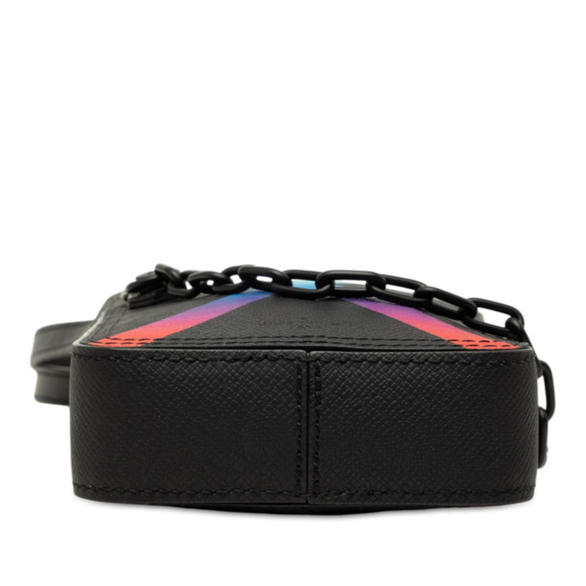 Louis Vuitton Black Multi-Color Leather Shoulder Bag (Pre-Owned)