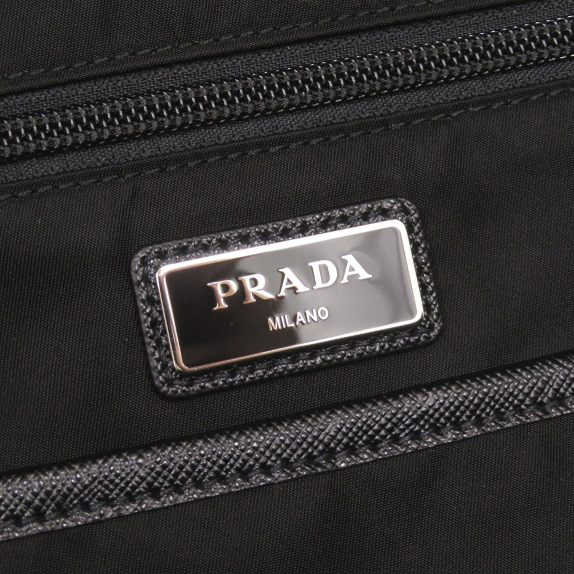 Prada Black Nylon Backpack (Pre-Owned)