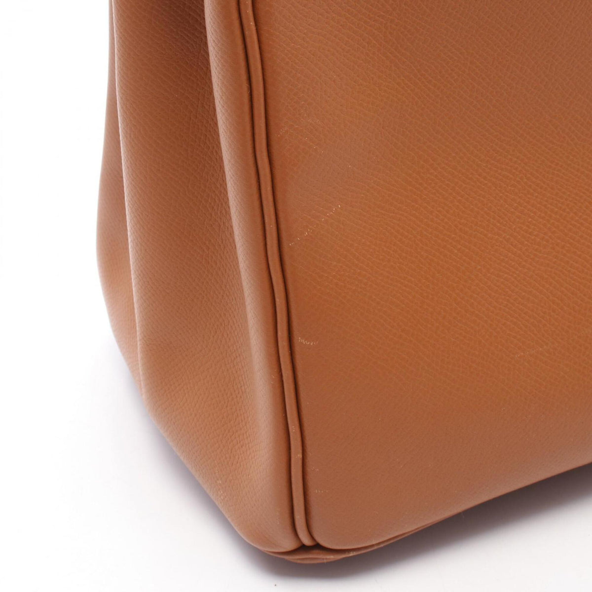 Hermes Brown Epsom Leather Handbag (Pre-Owned)