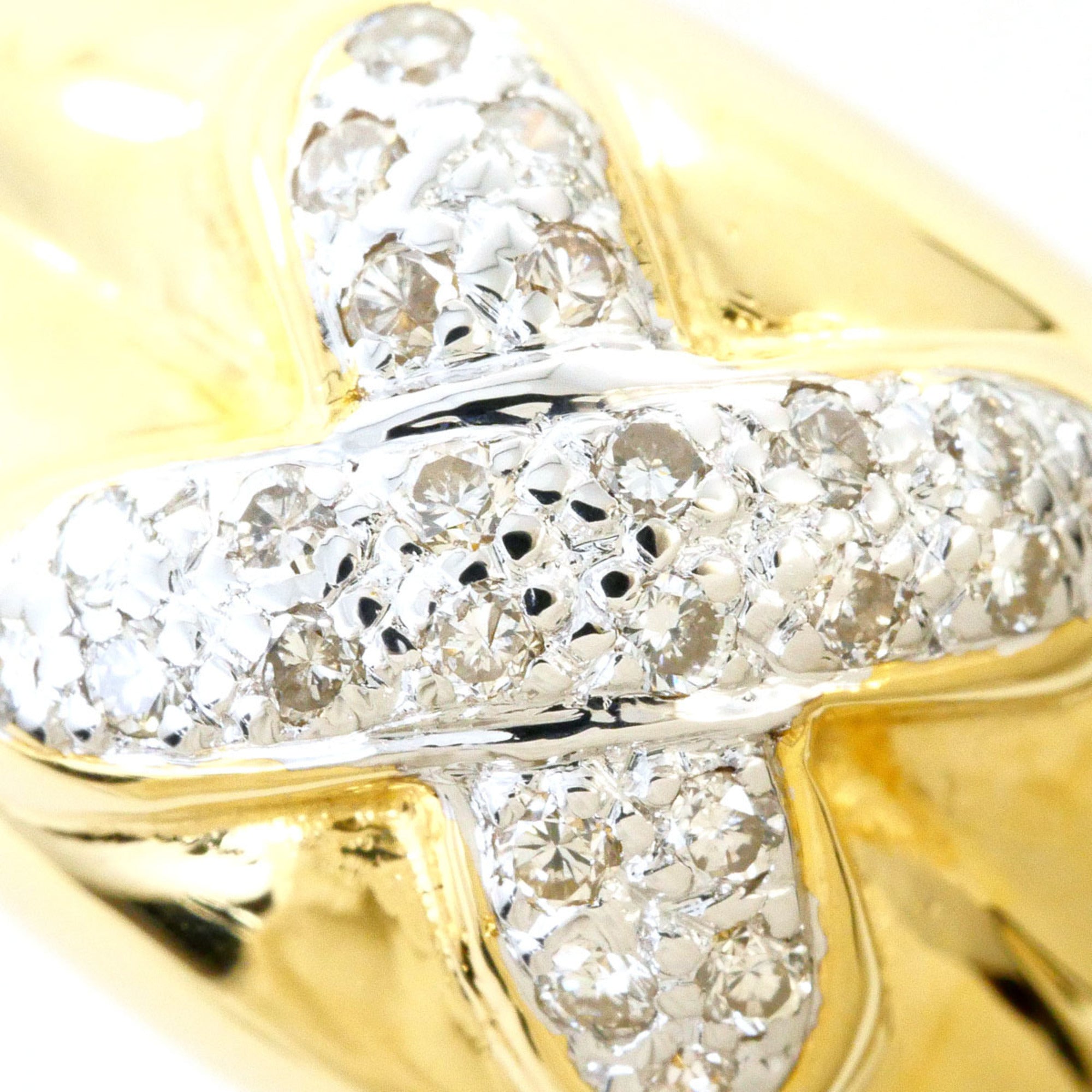 Unbranded White Gold Yellow Gold Yellow Gold (18K) White Gold (18K) Band Ring (Pre-Owned)
