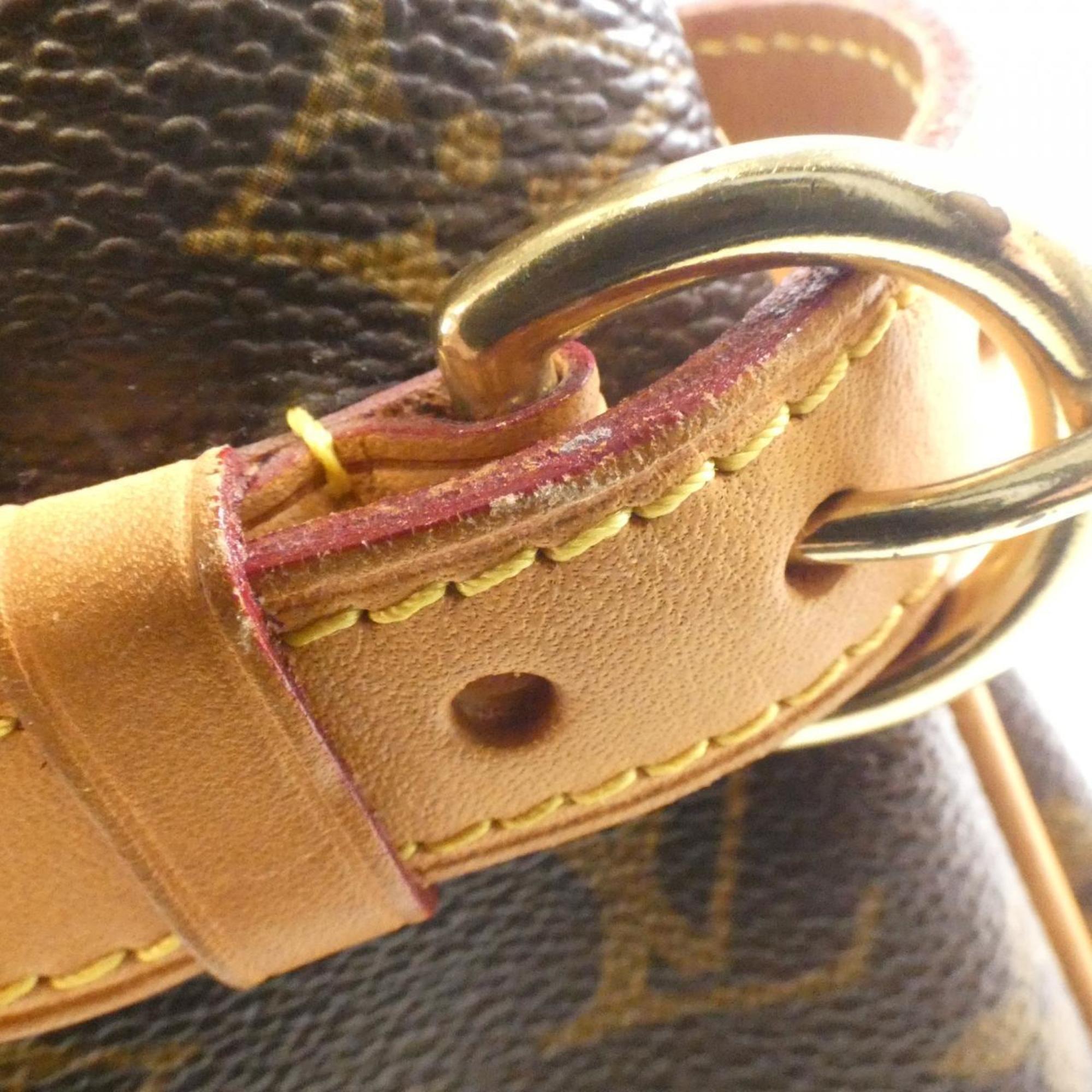 Louis Vuitton Monogram Marron Coated Canvas Handbag (Pre-Owned)