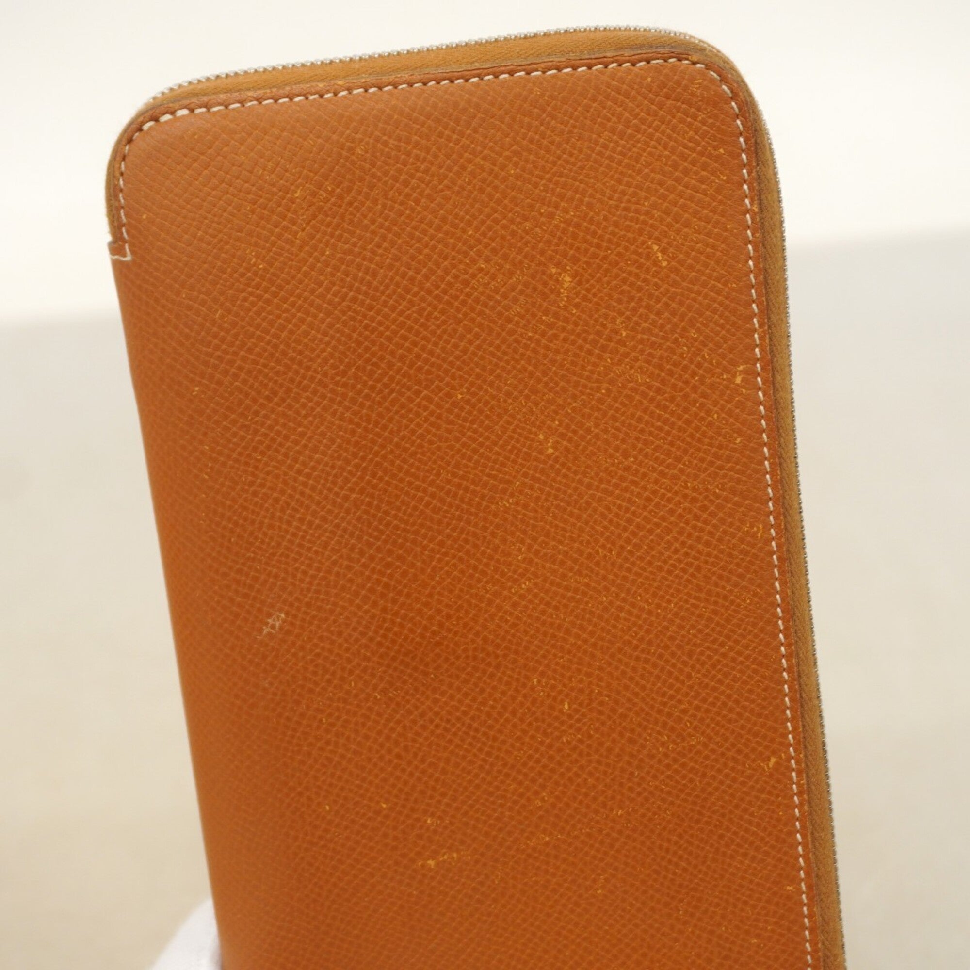 Hermes Gold Epsom Leather Long Wallet (Bi-Fold) (Pre-Owned)