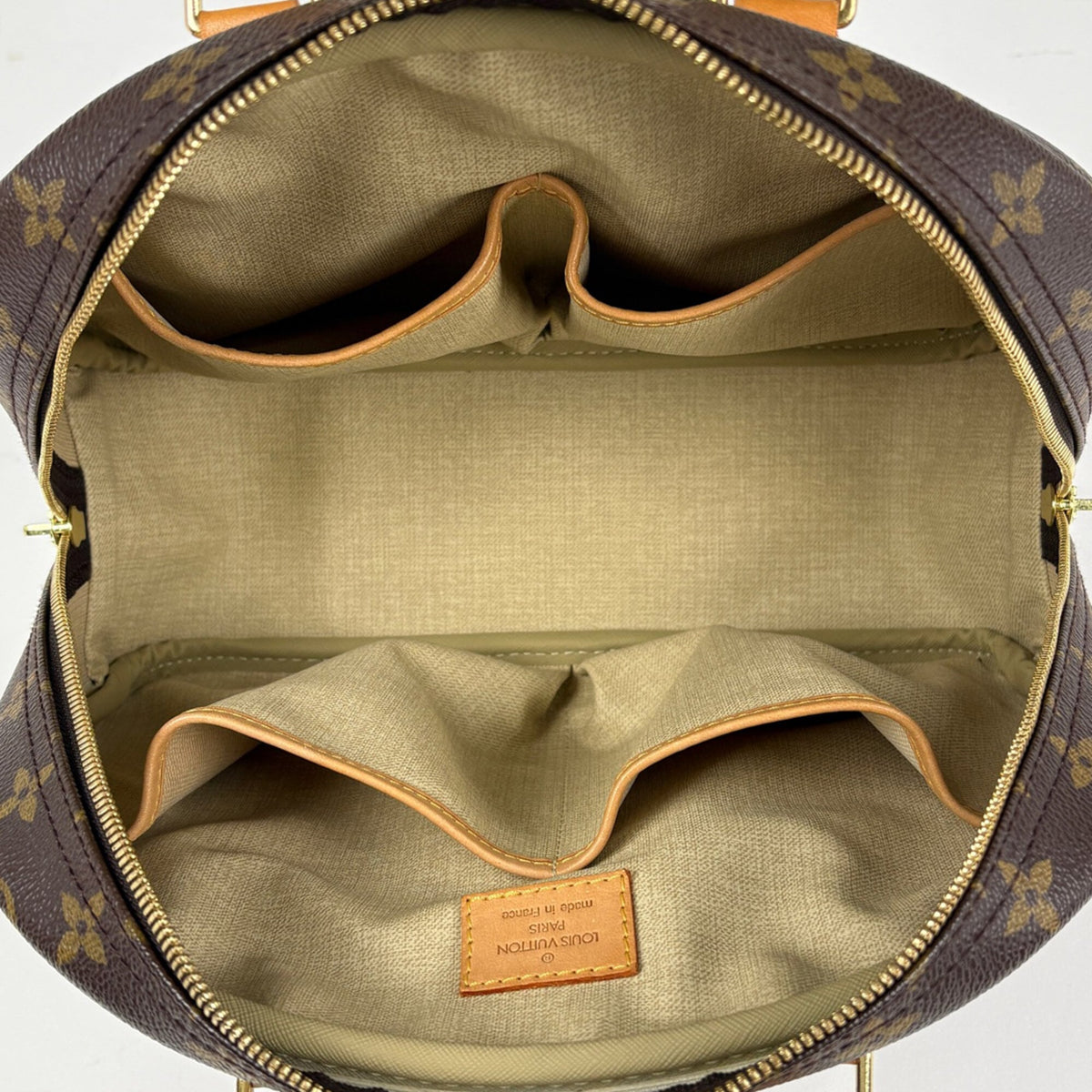 Louis Vuitton Monogram Brown Monogram Boston Bag Handbag (Pre-Owned)