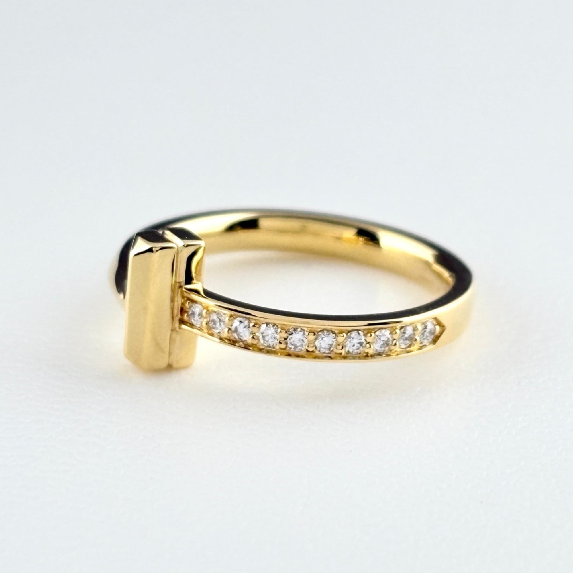 Tiffany Yellow Gold (18K) Band Ring (Pre-Owned)
