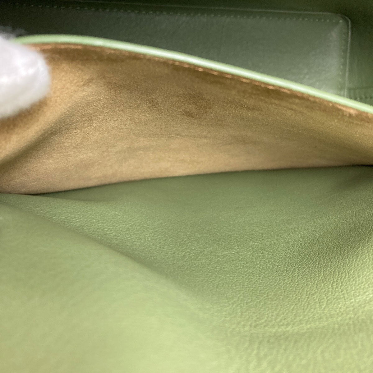 Loewe Green Canvas Tote Bag (Pre-Owned)