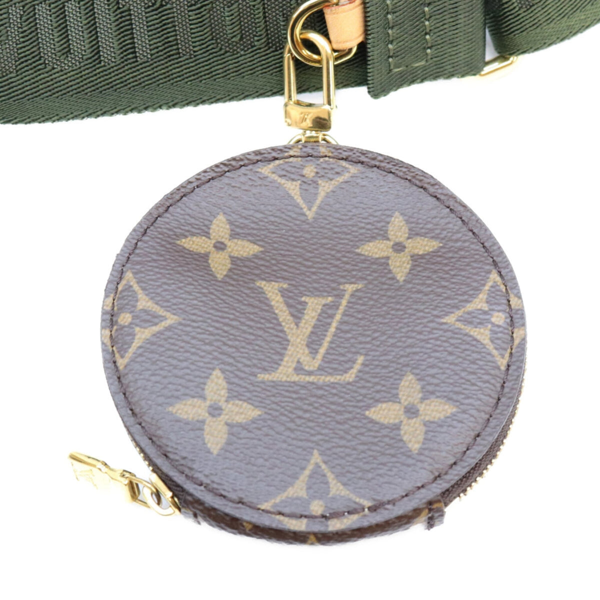 Louis Vuitton Brown Khaki Monogram Shoulder Bag (Pre-Owned)