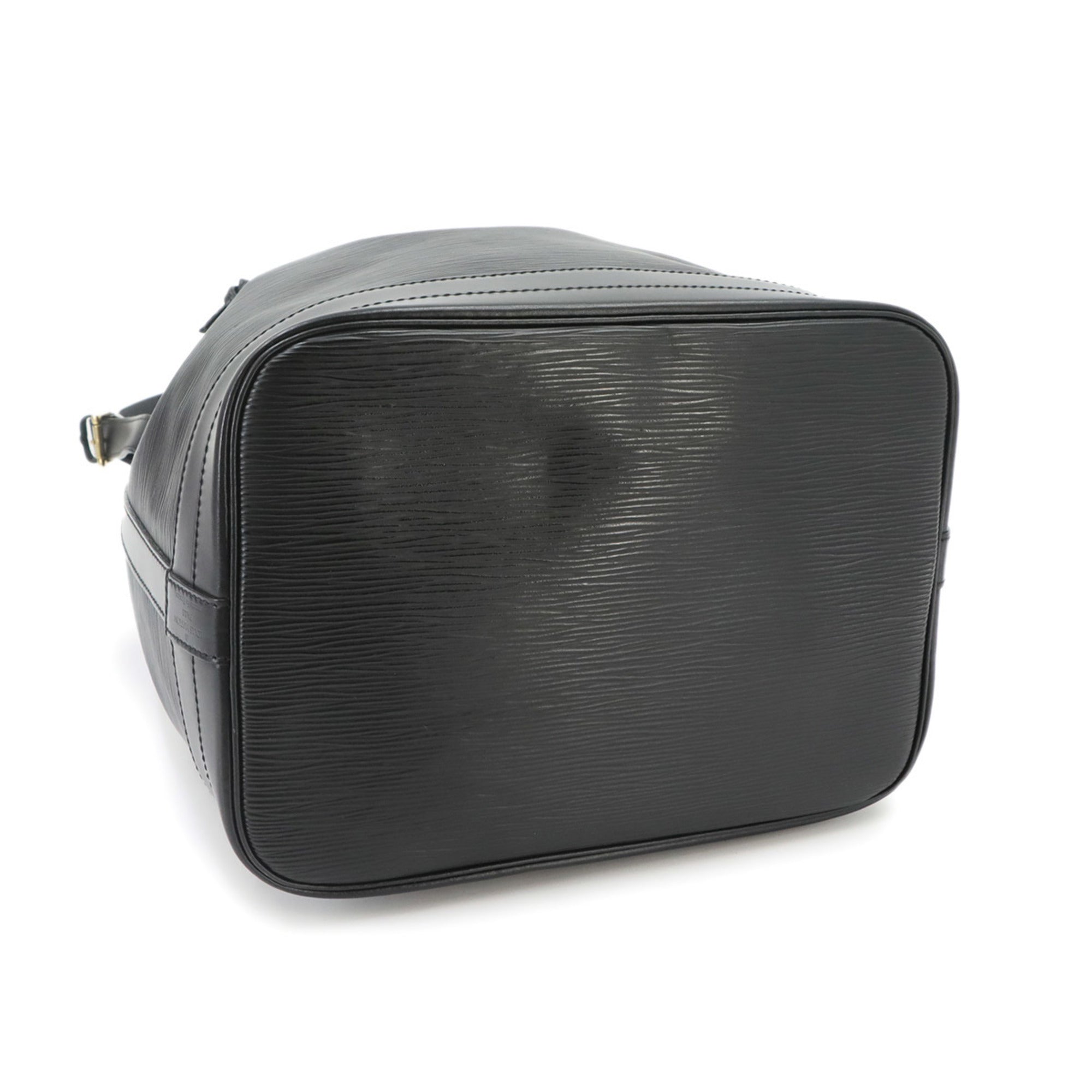 Louis Vuitton Epi Noir Epi Leather Handbag Shoulder Bag (Pre-Owned)