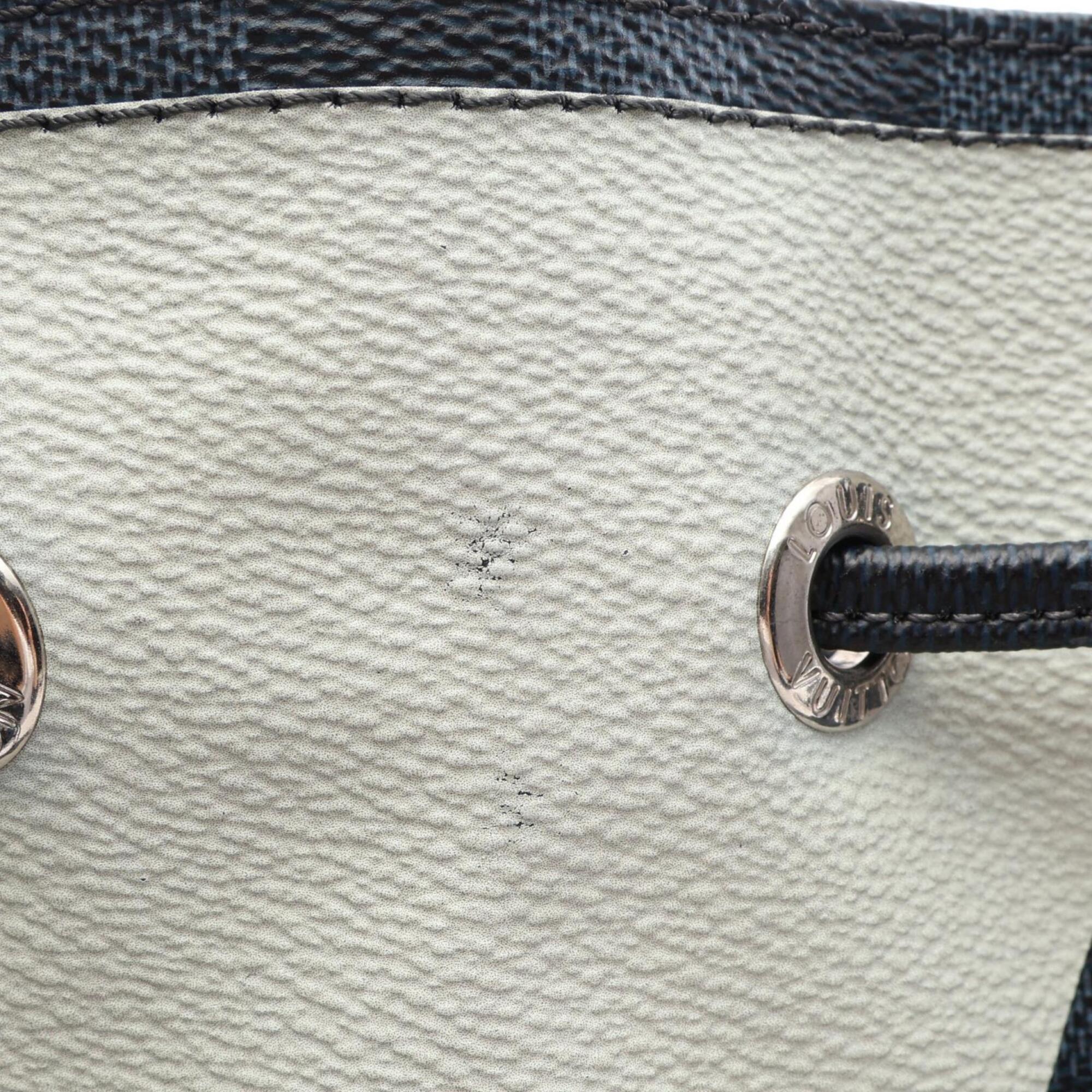 Louis Vuitton Black Multi-Color Coated Canvas Pvc Leather Handbag Shoulder Bag (Pre-Owned)