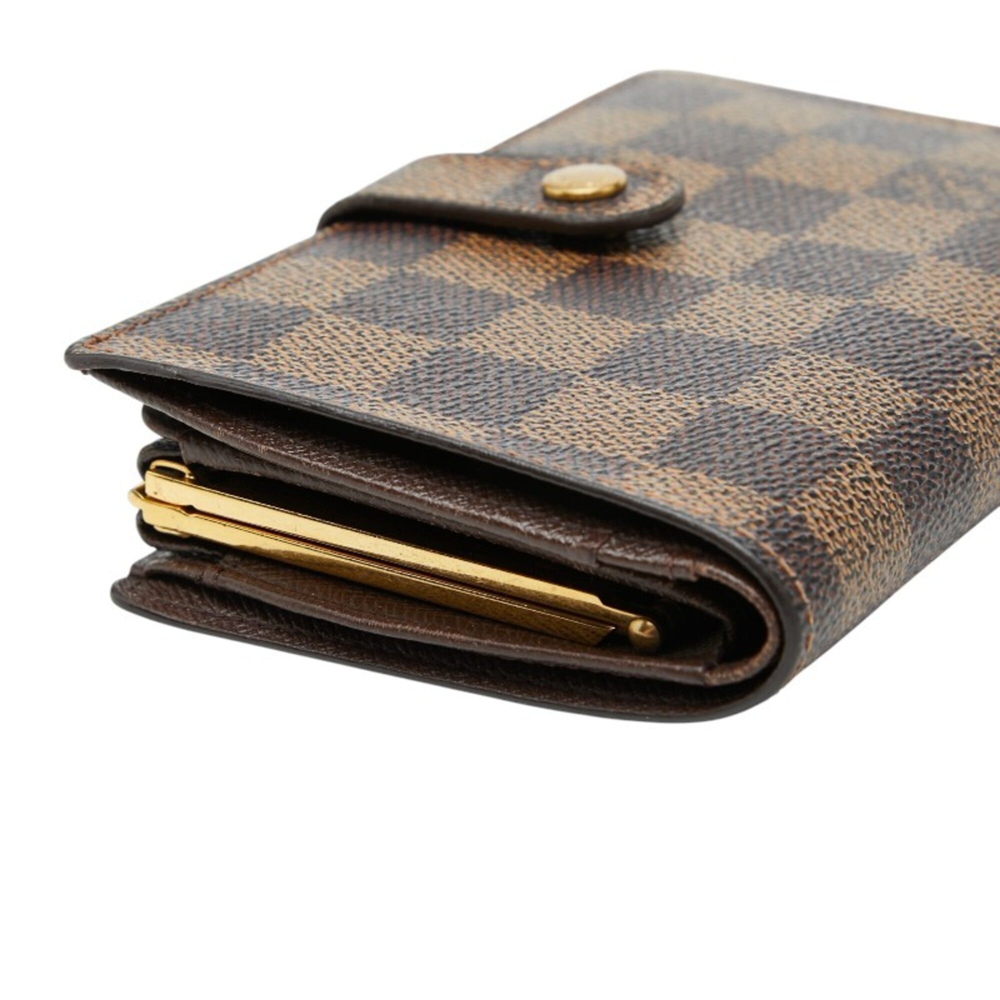 Louis Vuitton Brown Pvc Leather Wallet (Bi-Fold) (Pre-Owned)