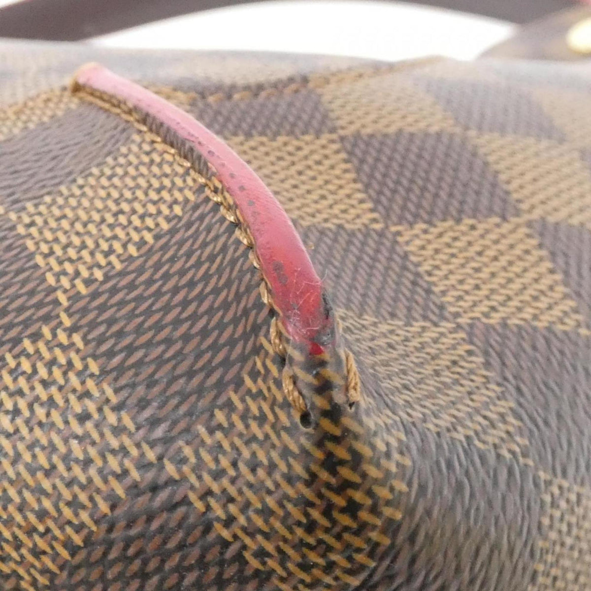 Louis Vuitton Cerise Ebene Coated Canvas Shoulder Bag (Pre-Owned)