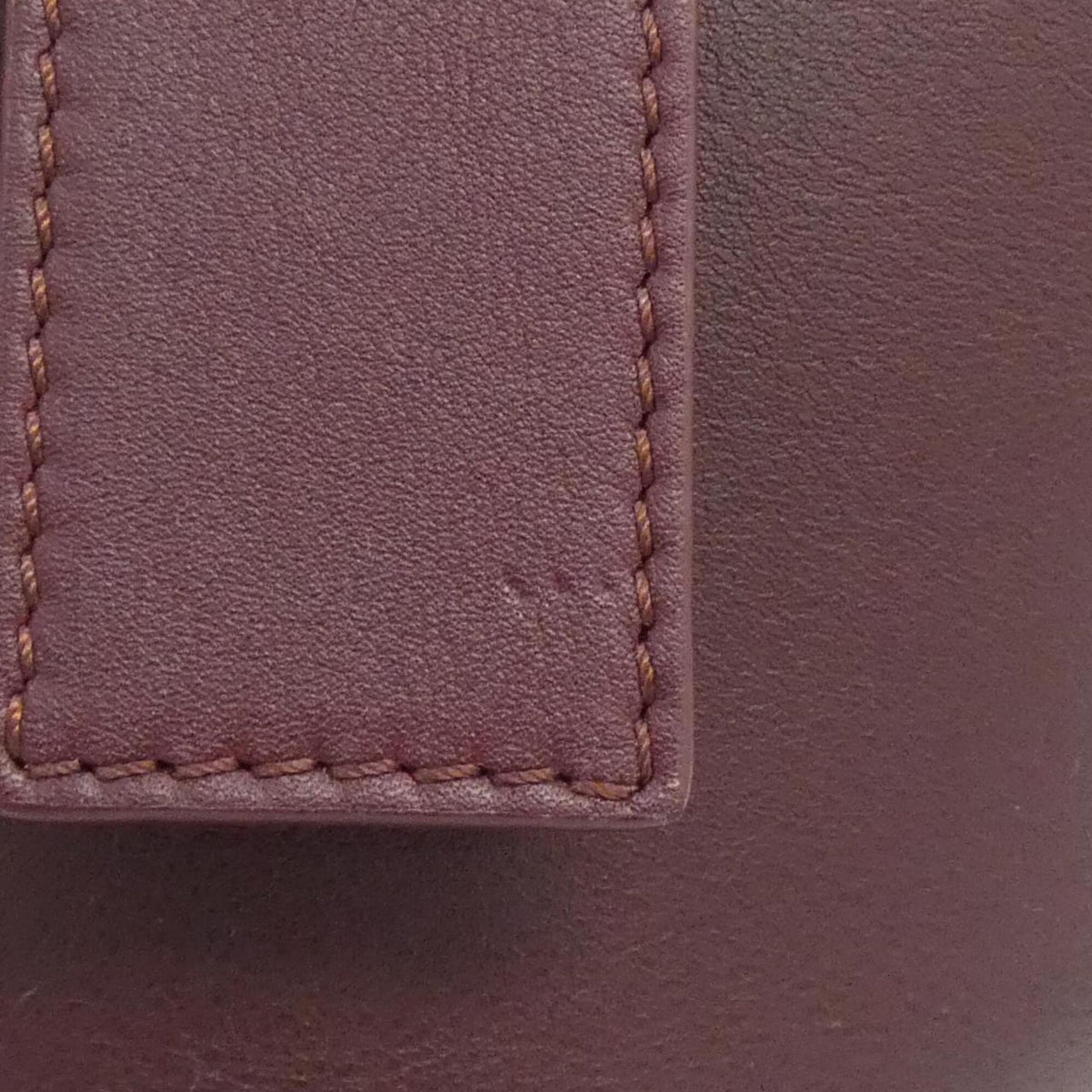 Loewe Burgundy Leather Handbag (Pre-Owned)