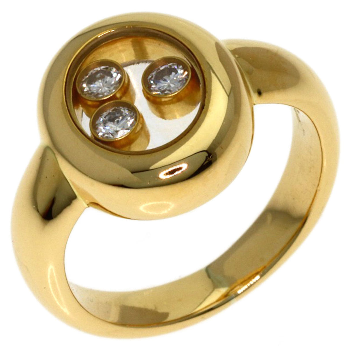 Chopard Yellow Gold (18K) Band Ring (Pre-Owned)