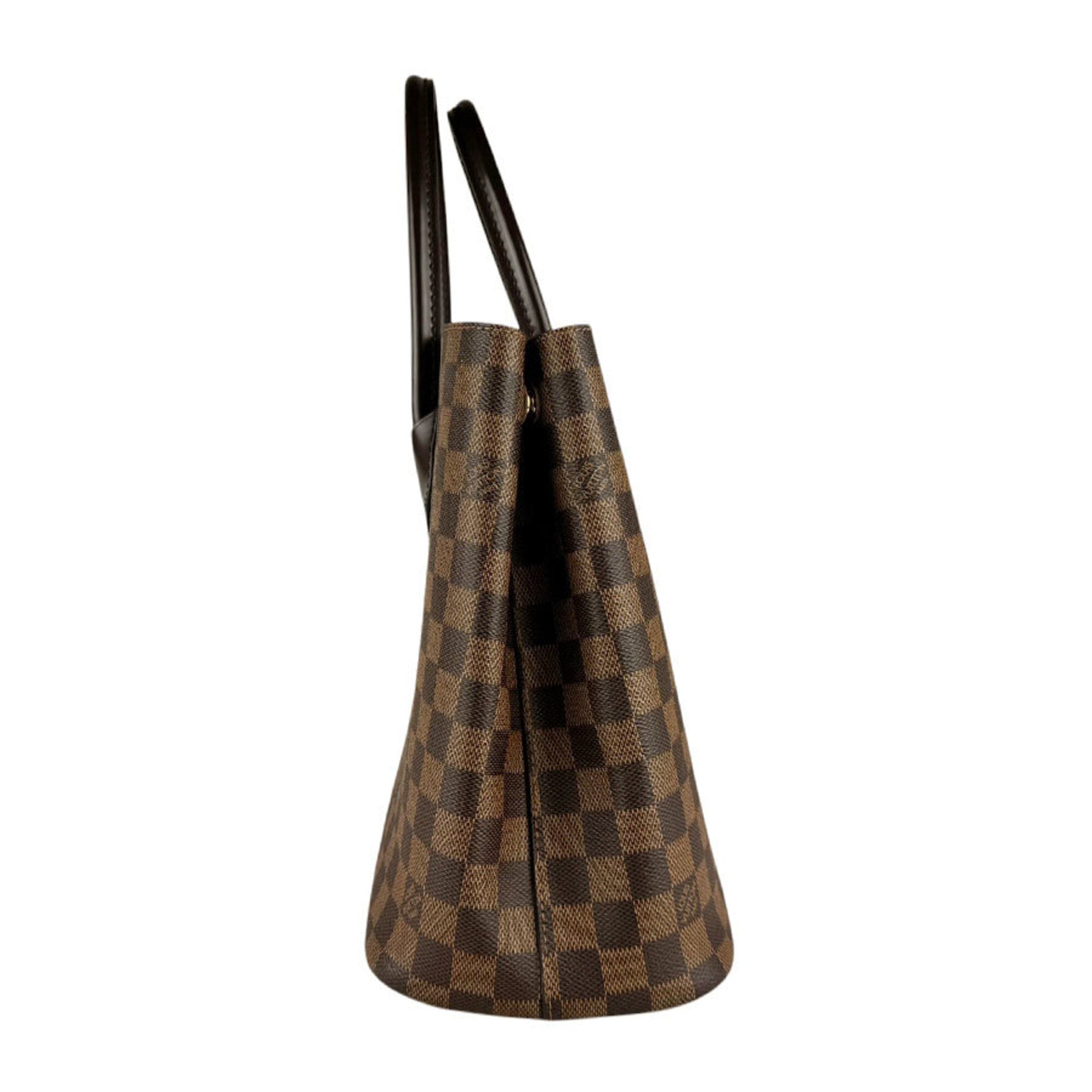 Louis Vuitton Brown Damier Canvas Damier Canvas Handbag (Pre-Owned)