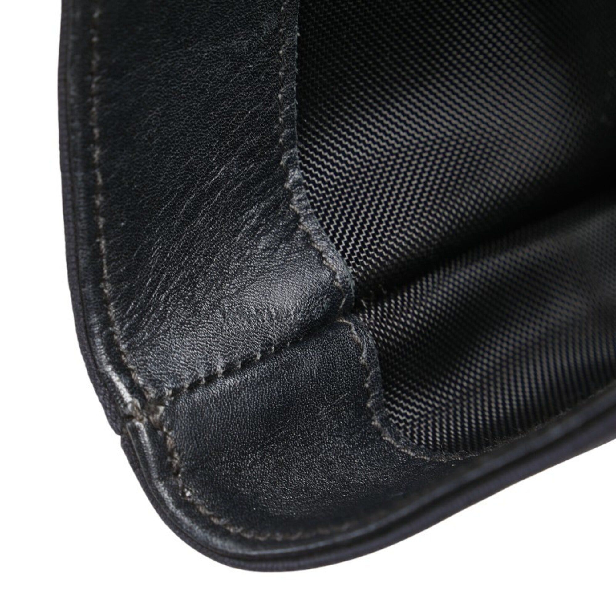 Gucci Black Canvas Tote Bag (Pre-Owned)