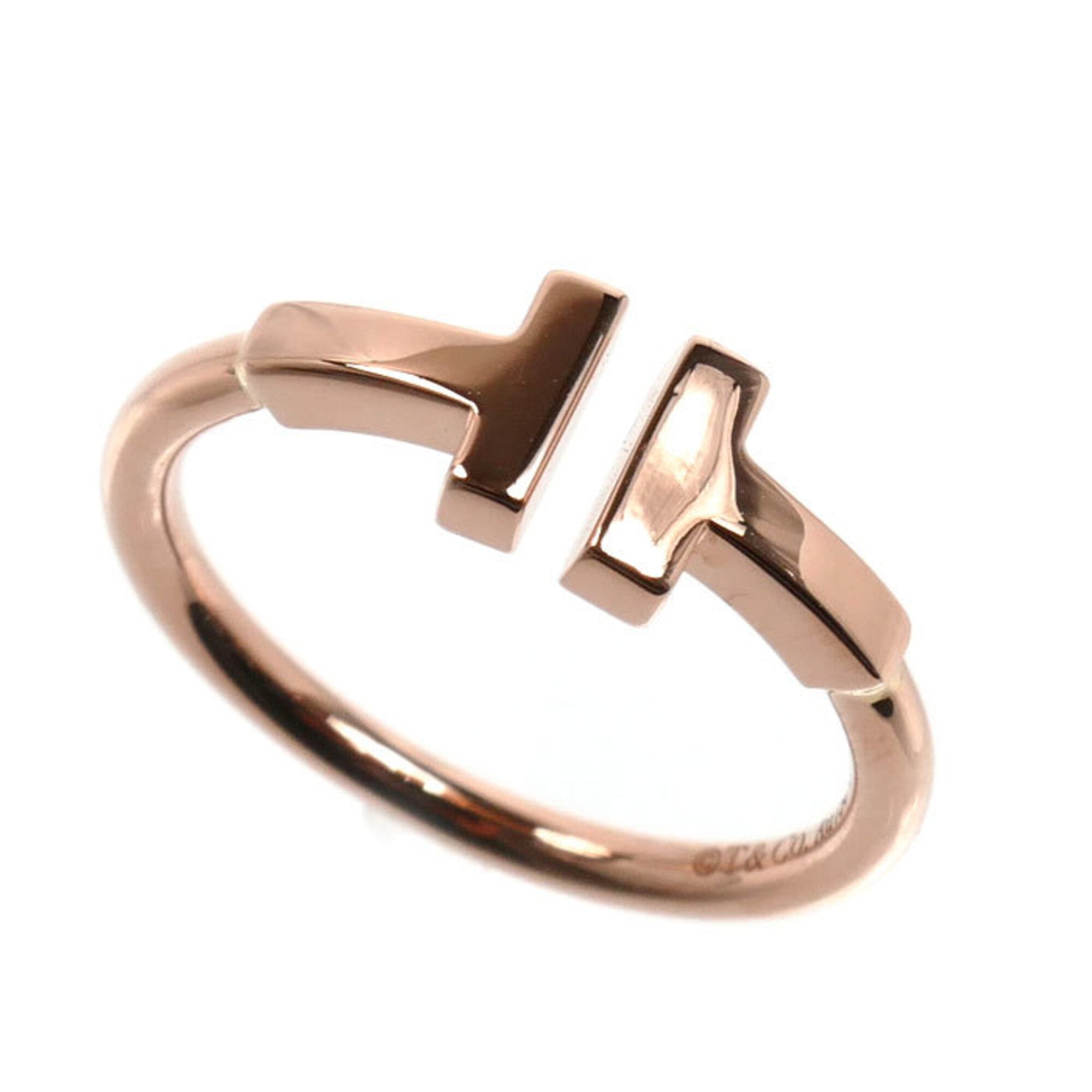 Tiffany Pink Gold (18K) Band Ring (Pre-Owned)