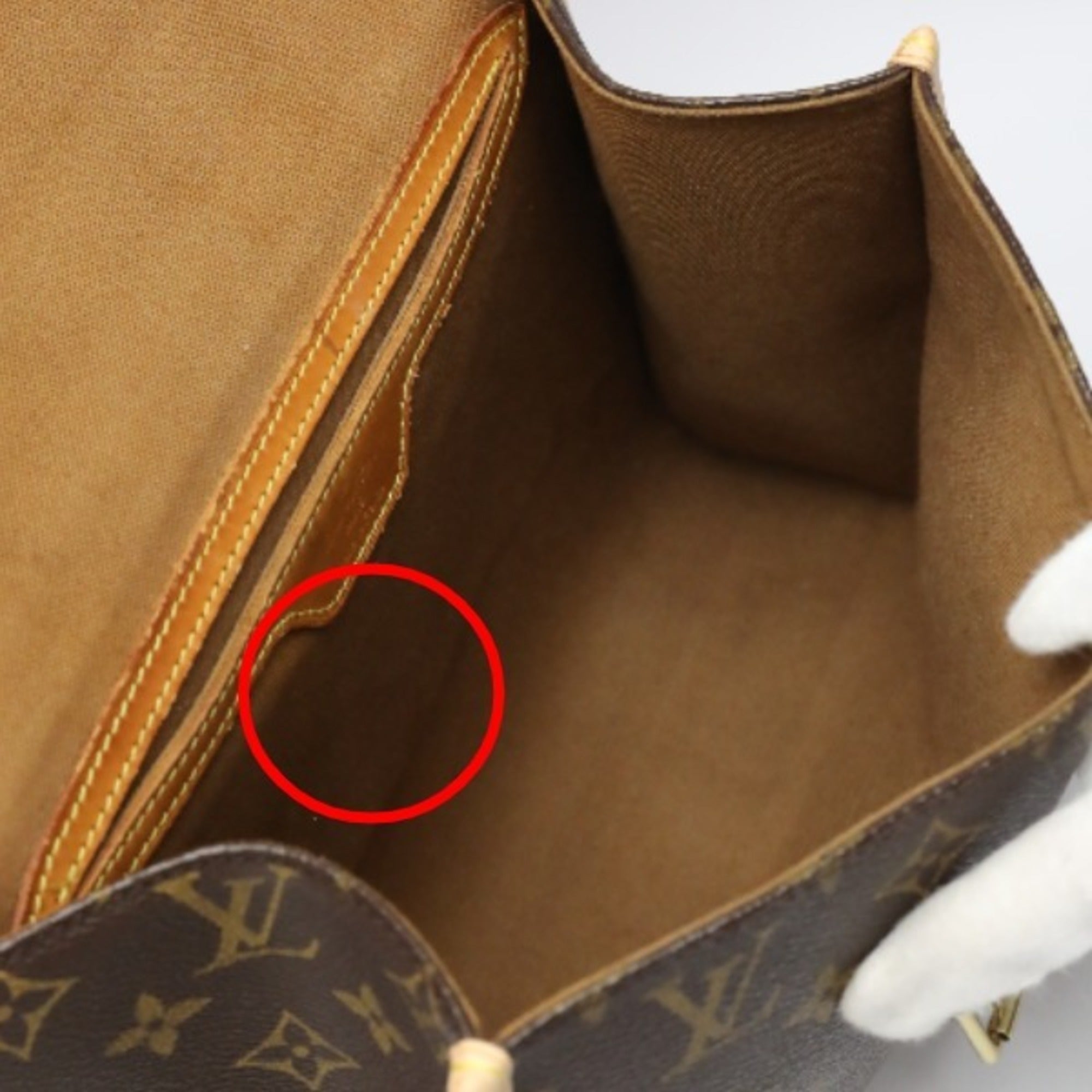 Louis Vuitton Brown Monogram Monogram Handbag (Pre-Owned)
