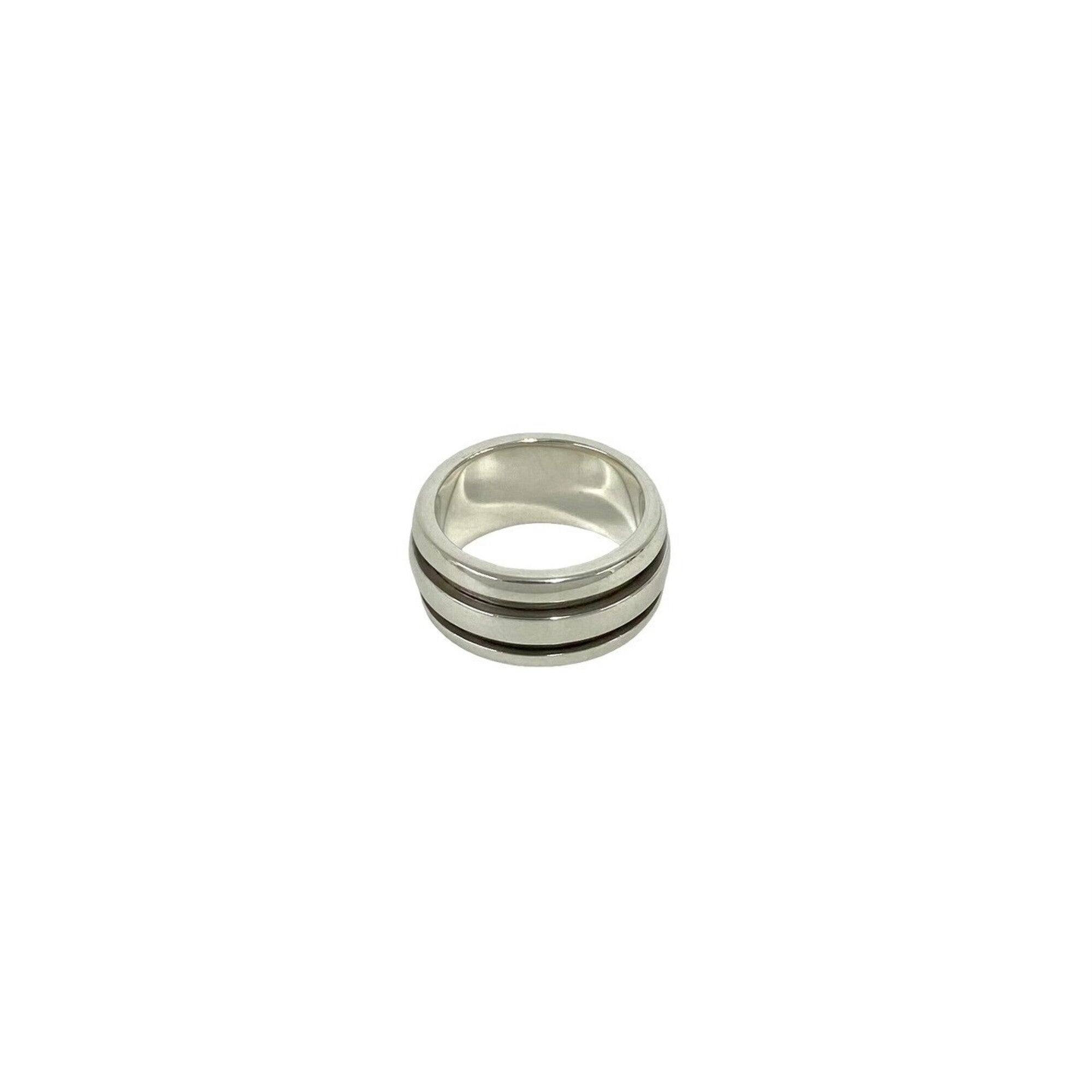 Tiffany Silver Silver 925 Band Ring (Pre-Owned)