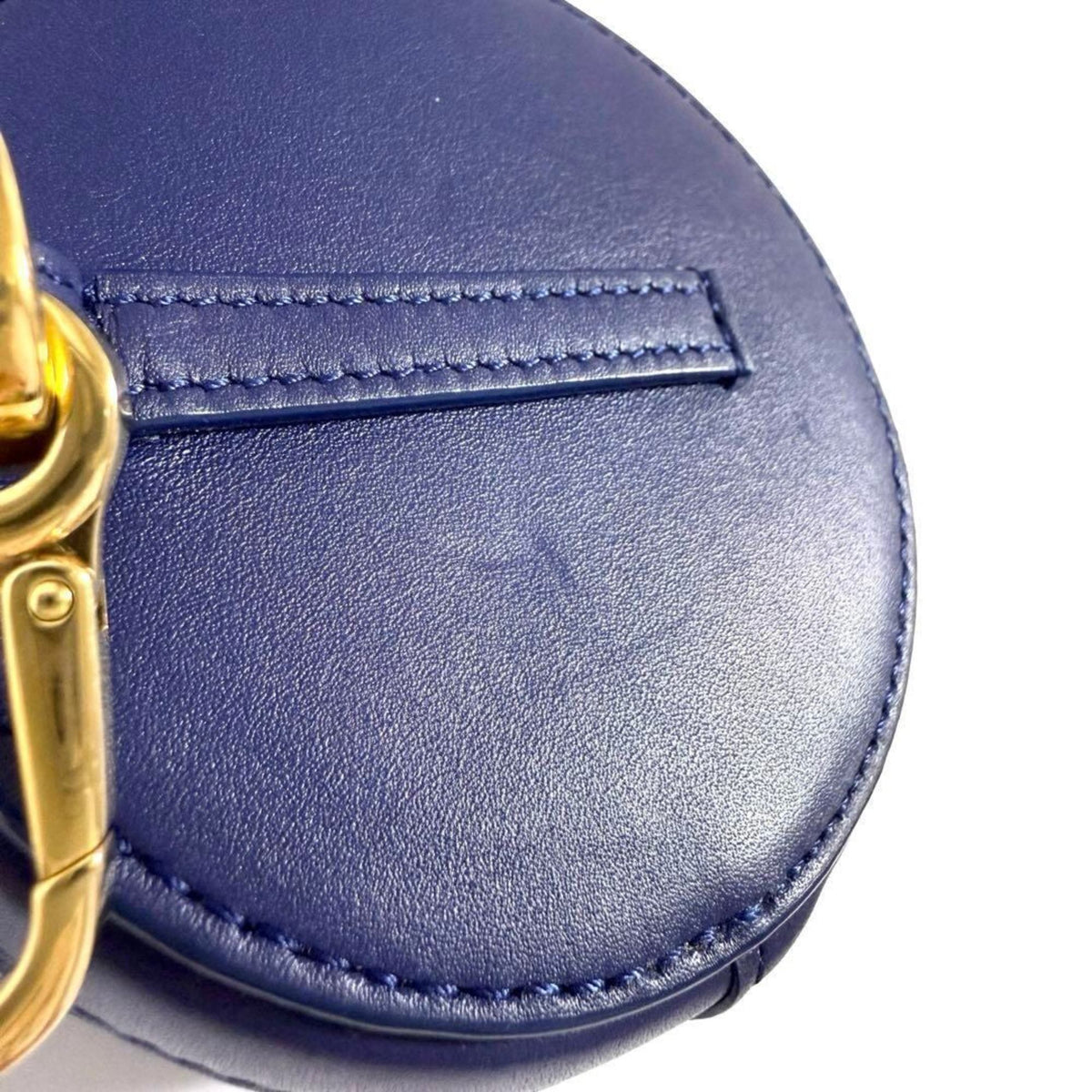 Loewe Leather Metal Coin Purse/Coin Case (Pre-Owned)