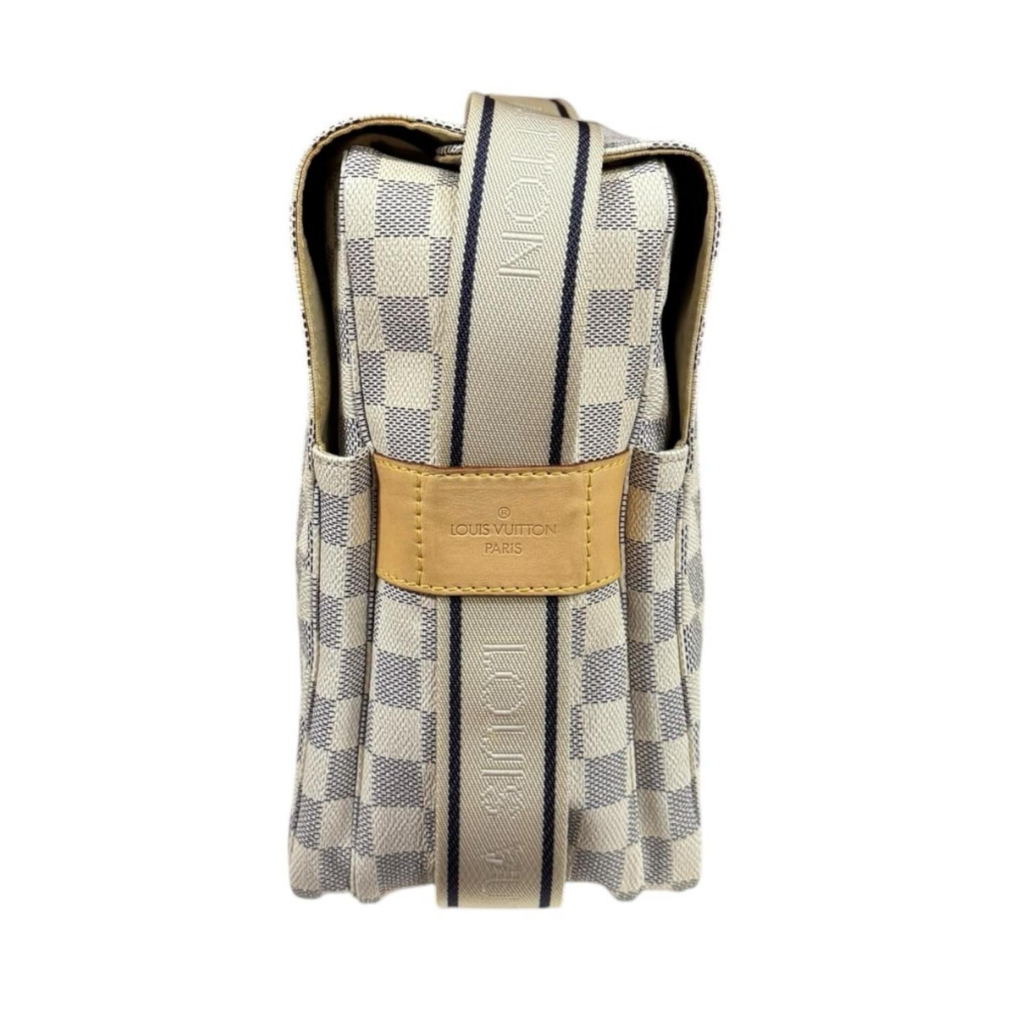 Louis Vuitton Damier Azur White Damier Azur Handbag Shoulder Bag (Pre-Owned)