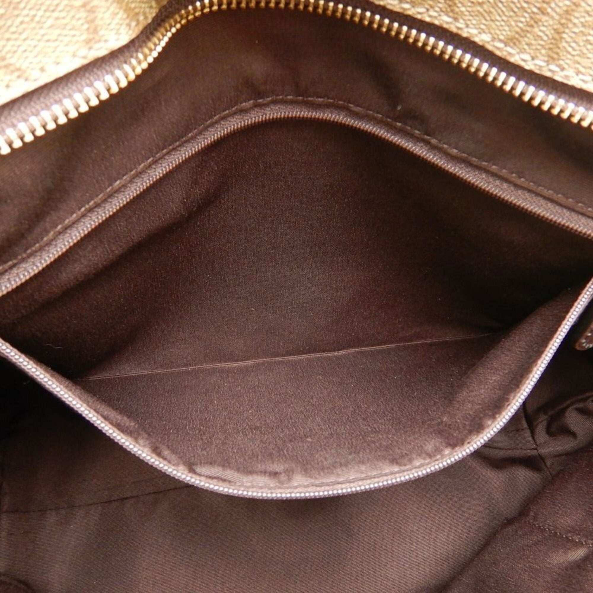 Coach Signature Beige Coated Canvas Tote Bag (Pre-Owned)