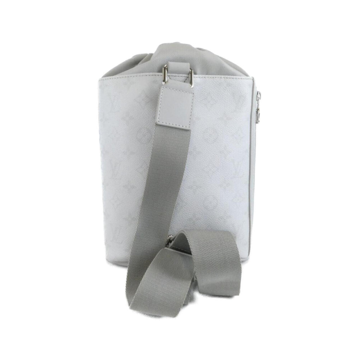Louis Vuitton Blanc Coated Canvas Shoulder Bag (Pre-Owned)