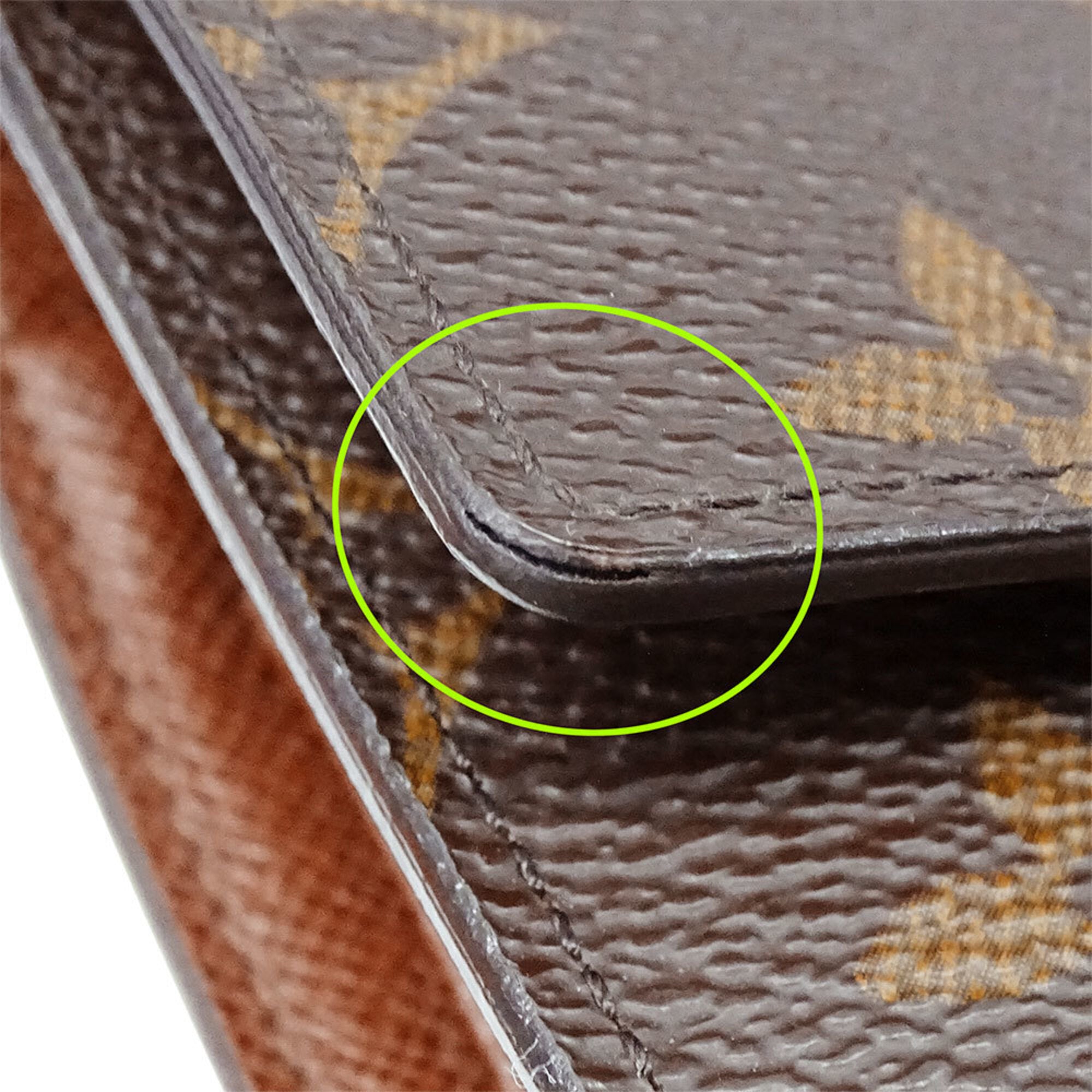 Louis Vuitton Brown Galle Monogram Monogram Wallet (Tri-Fold) (Pre-Owned)