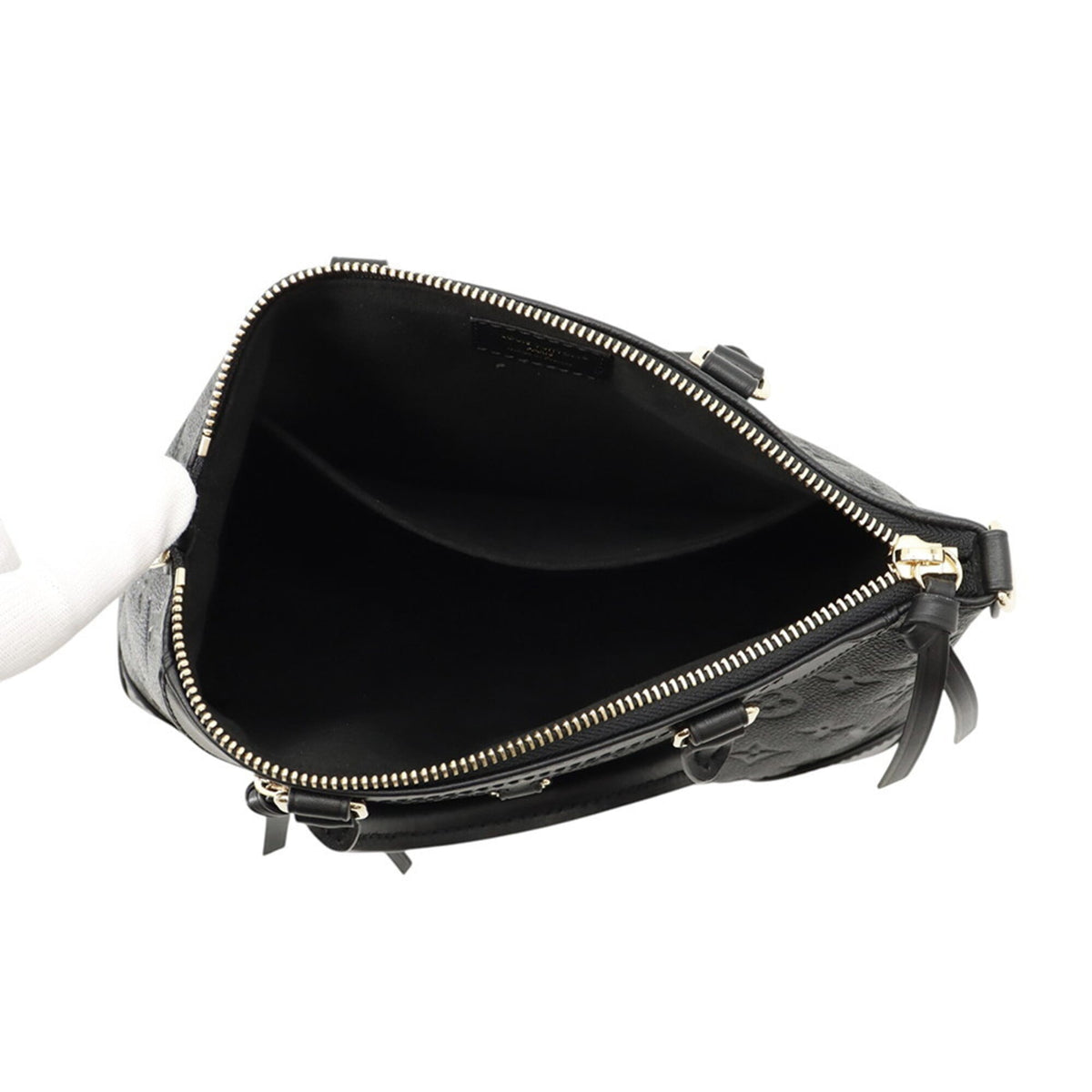 Louis Vuitton Monogram Empreinte Black Noir Monogram Empreinte Handbag Shoulder Bag (Pre-Owned)