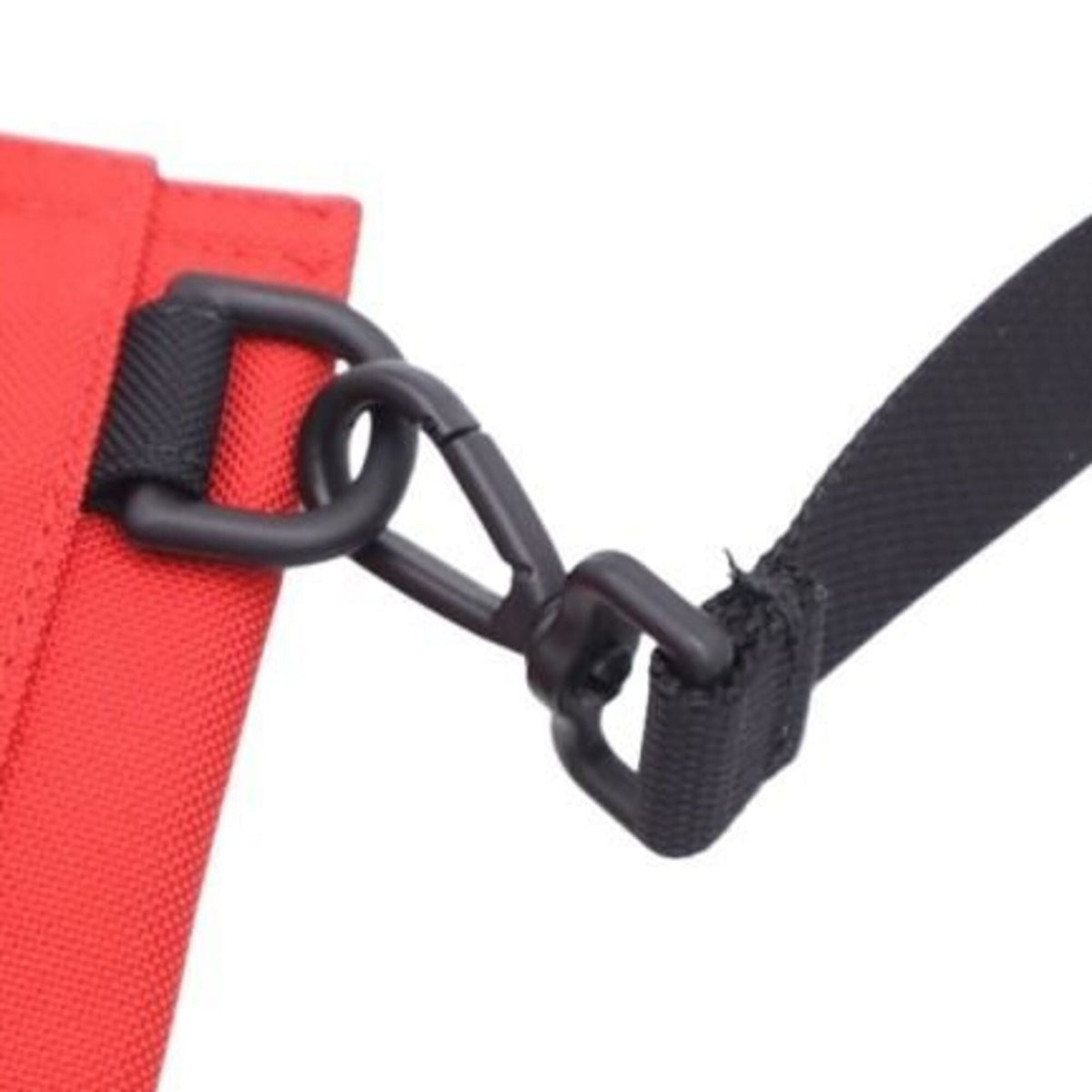 Balenciaga Red Color Nylon Canvas Shoulder Bag (Pre-Owned)