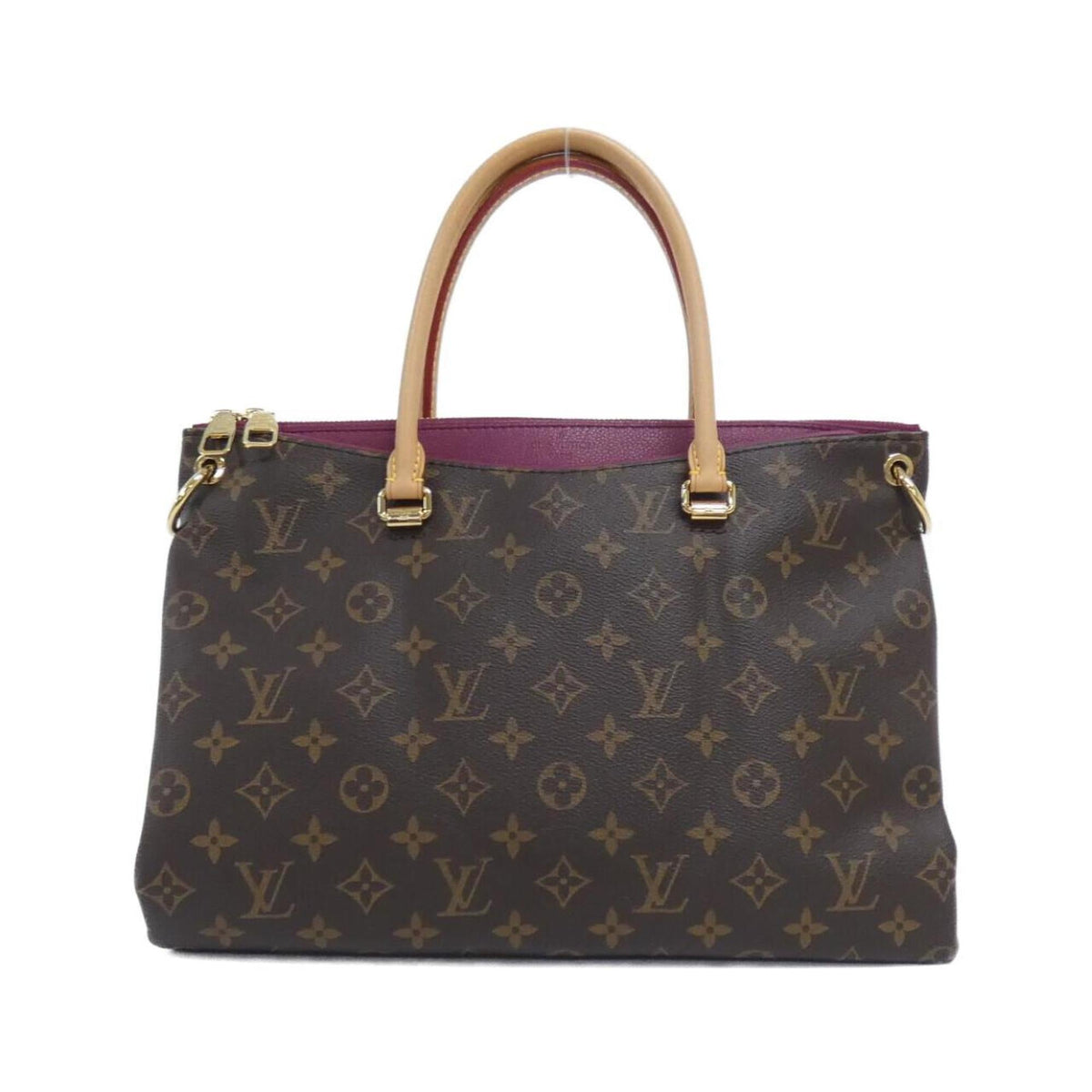 Louis Vuitton Aurore Marron Coated Canvas Handbag (Pre-Owned)