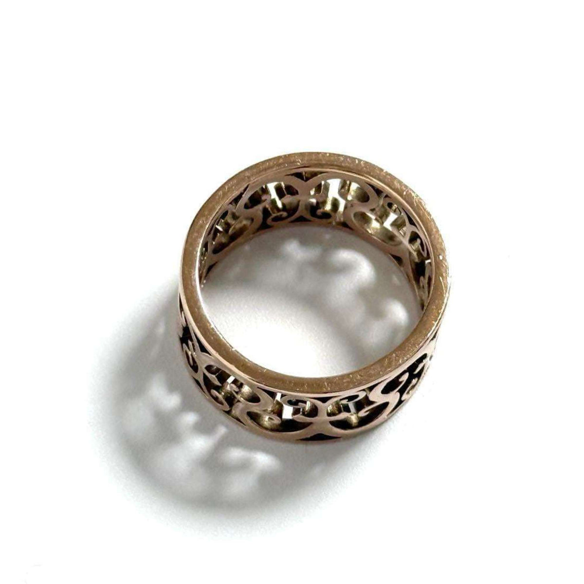 Tiffany Metal Band Ring (Pre-Owned)