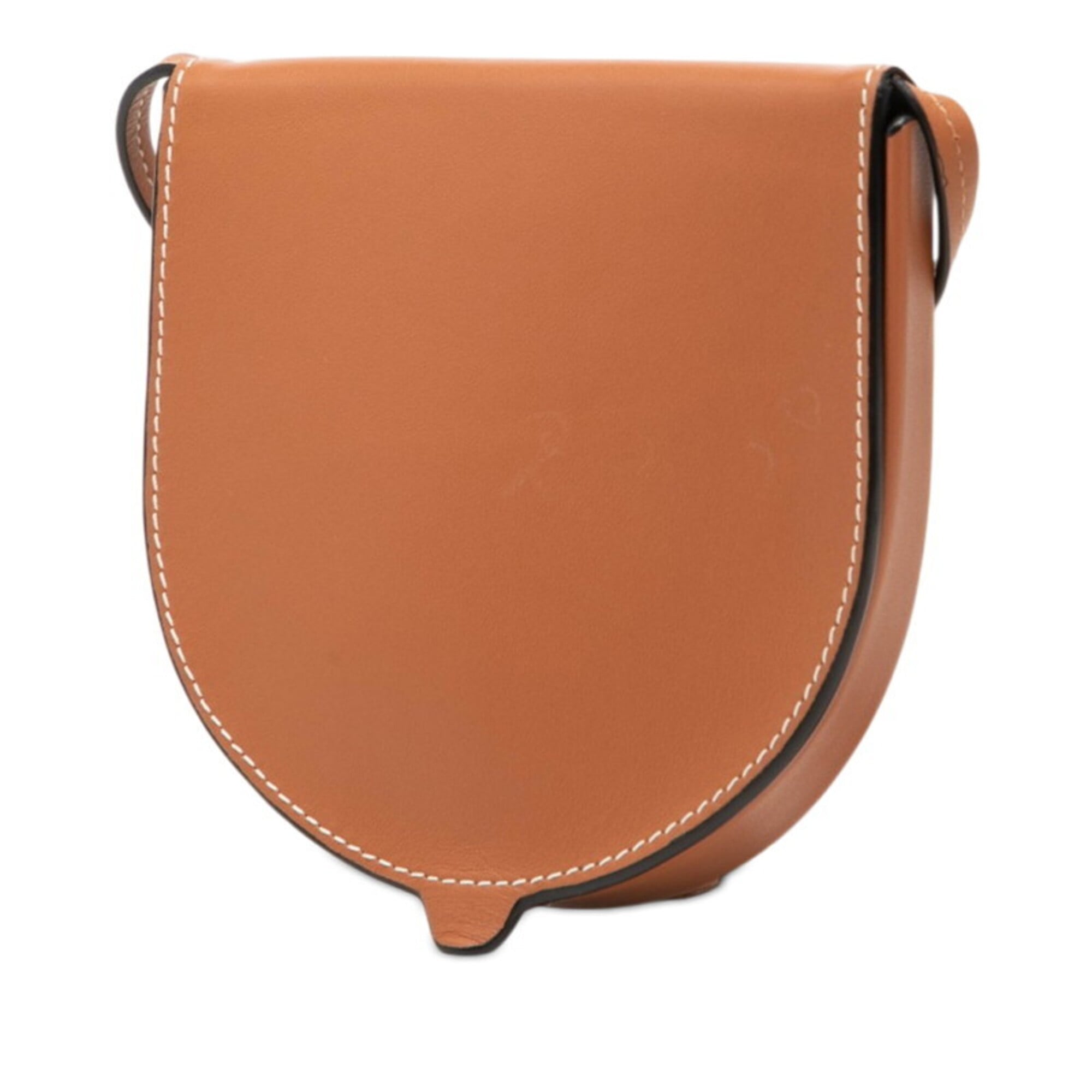 Loewe Brown Leather Handbag Pouch (Pre-Owned)