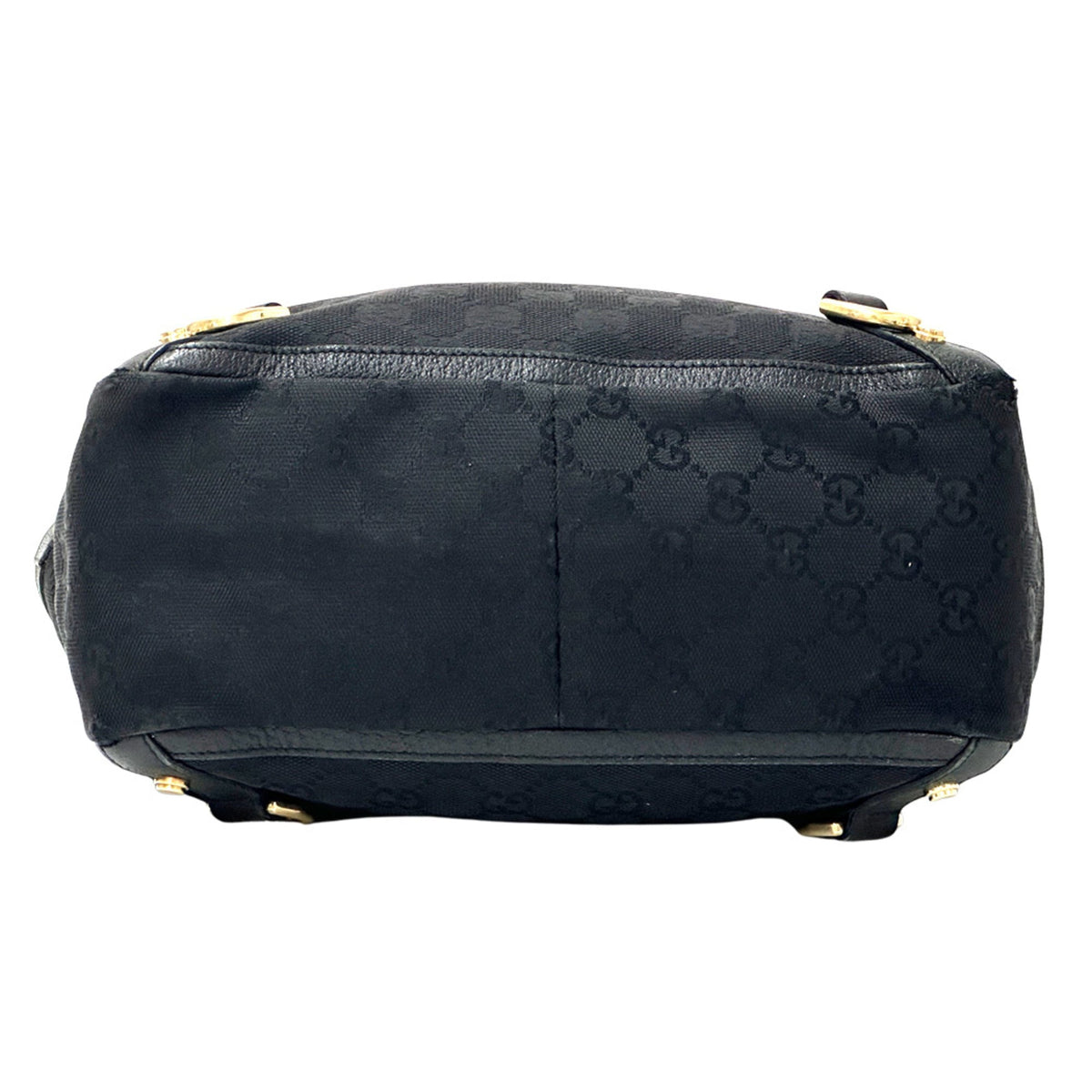 Gucci Black Monotone Gg Canvas Handbag (Pre-Owned)