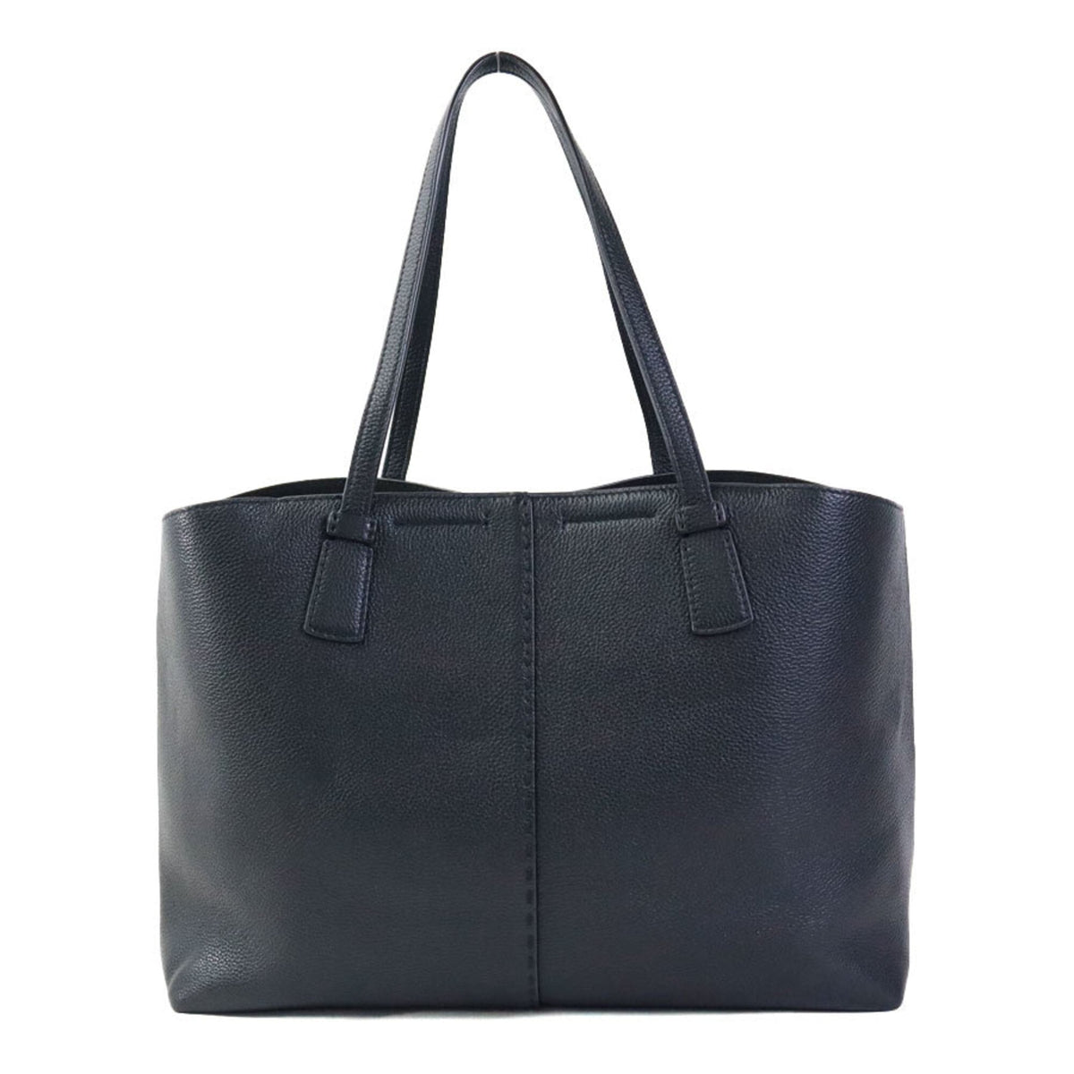 Tory Burch Black Leather Handbag (Pre-Owned)