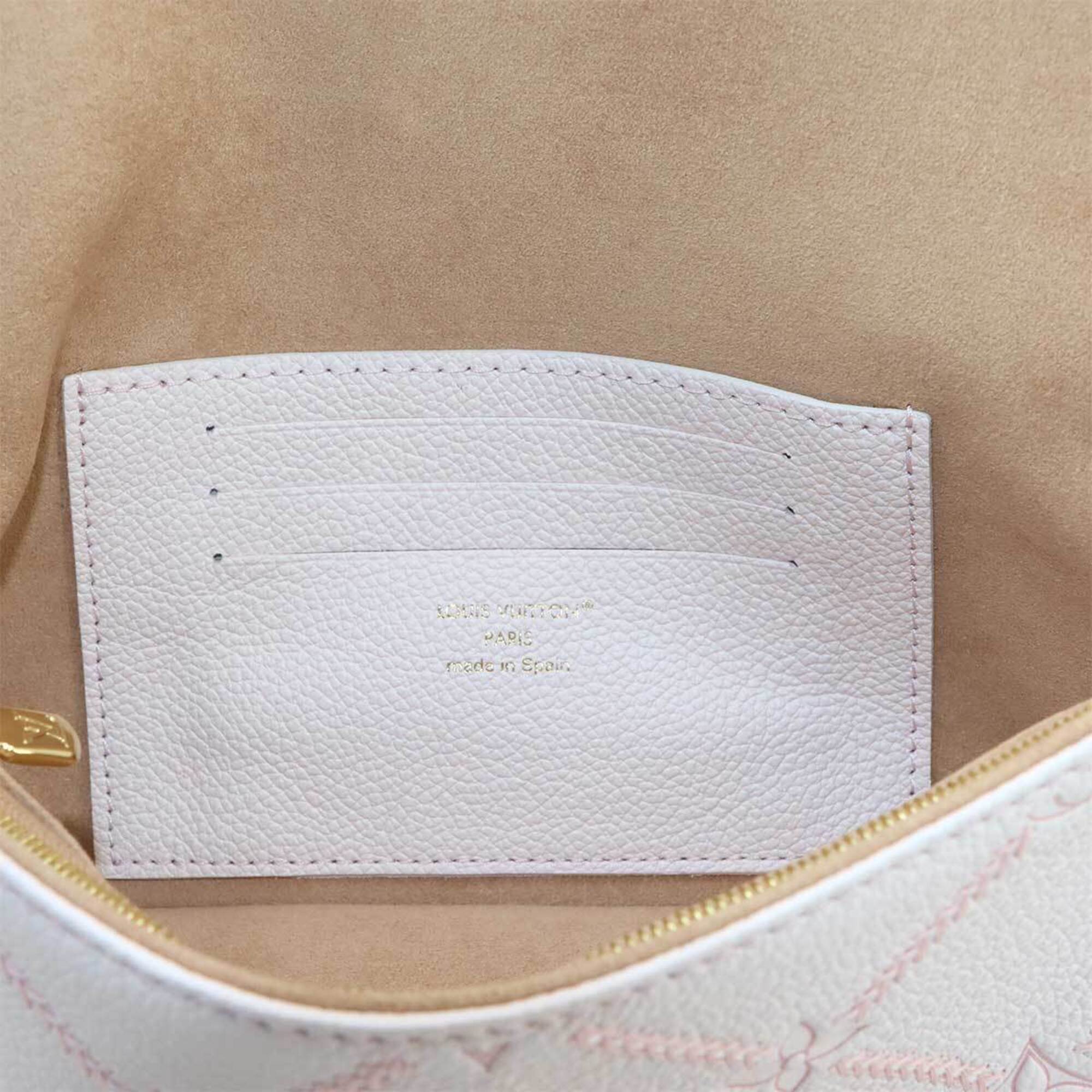 Louis Vuitton Pink Monogram Empreinte Leather Shoulder Bag (Pre-Owned)