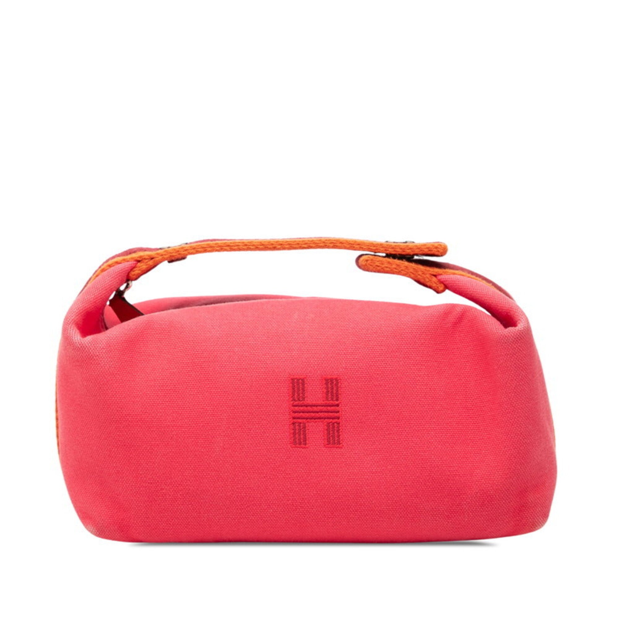 Hermes Pink Cotton Handbag (Pre-Owned)