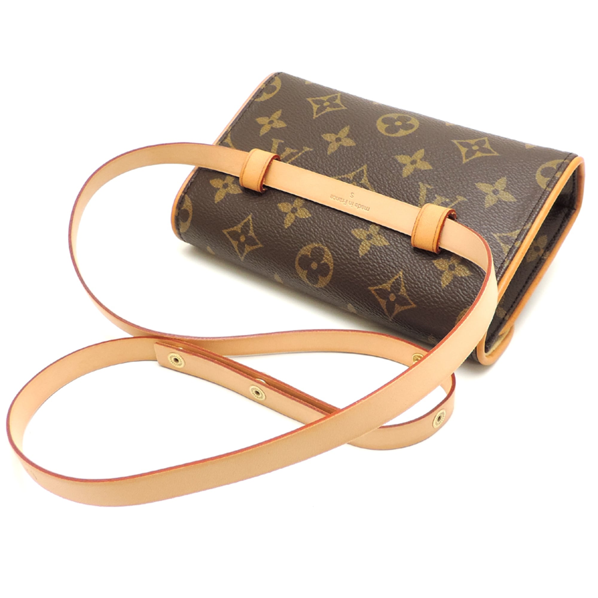 Louis Vuitton Brown Monogram Pochette Pouch (Pre-Owned)