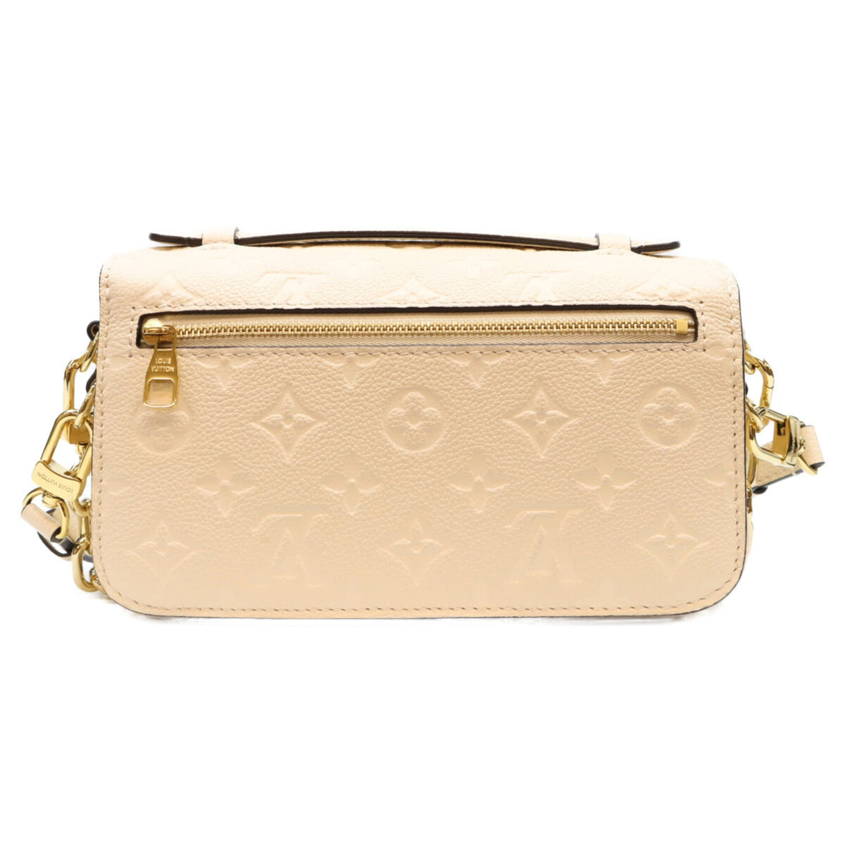 Louis Vuitton Beige Monogram Empreinte Shoulder Bag (Pre-Owned)