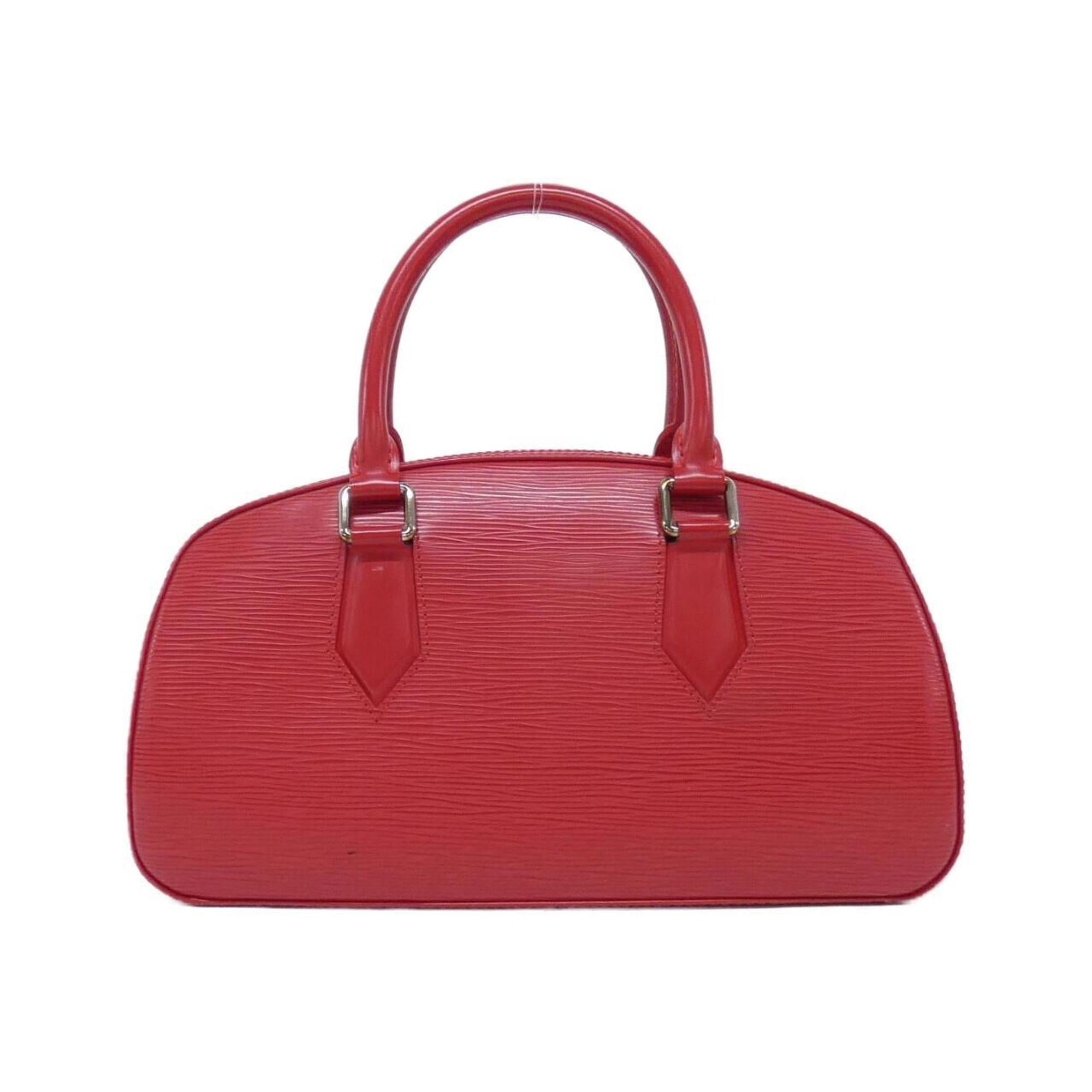 Louis Vuitton Rouge Leather Handbag (Pre-Owned)