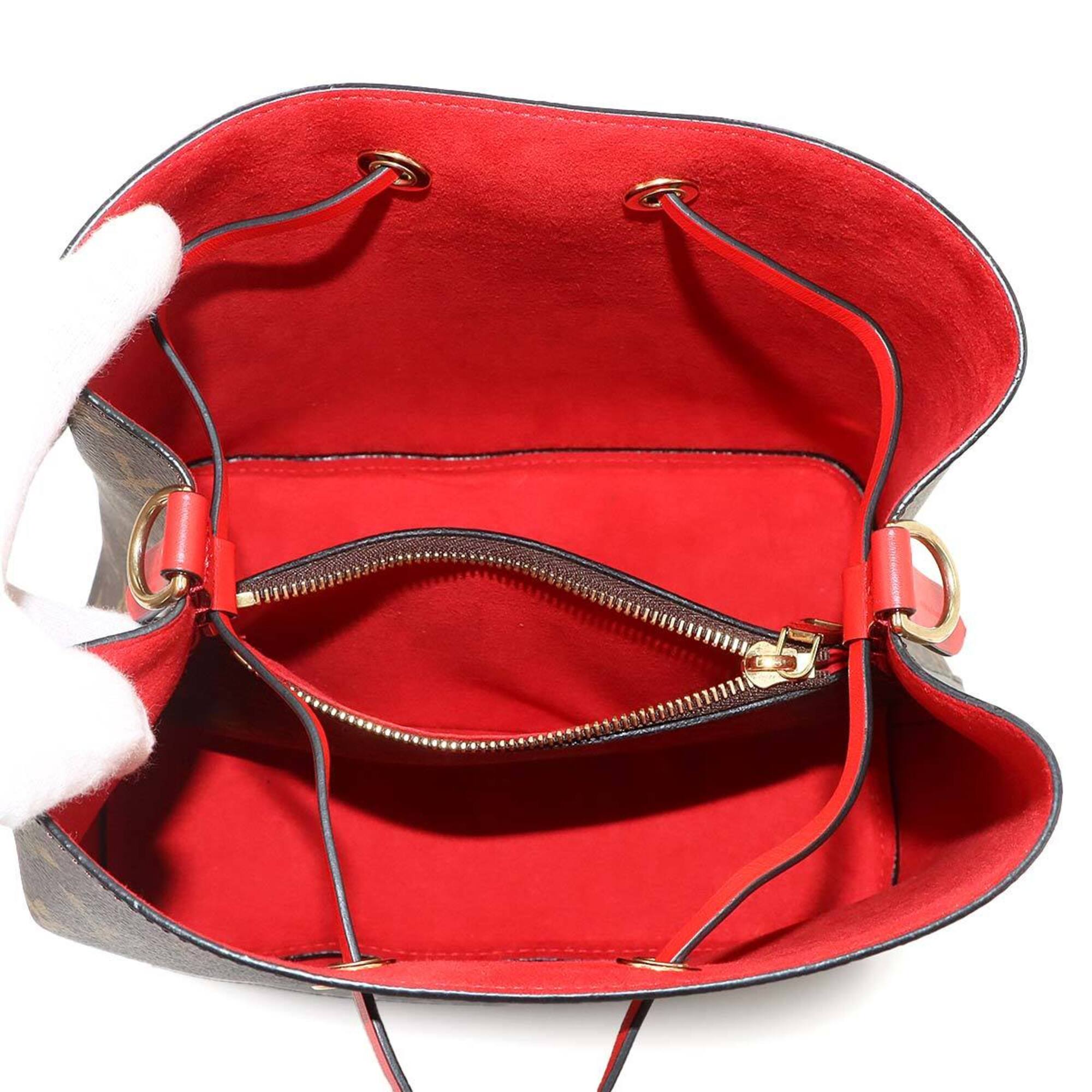 Louis Vuitton Brown Coquelicots Monogram Monogram Handbag (Pre-Owned)