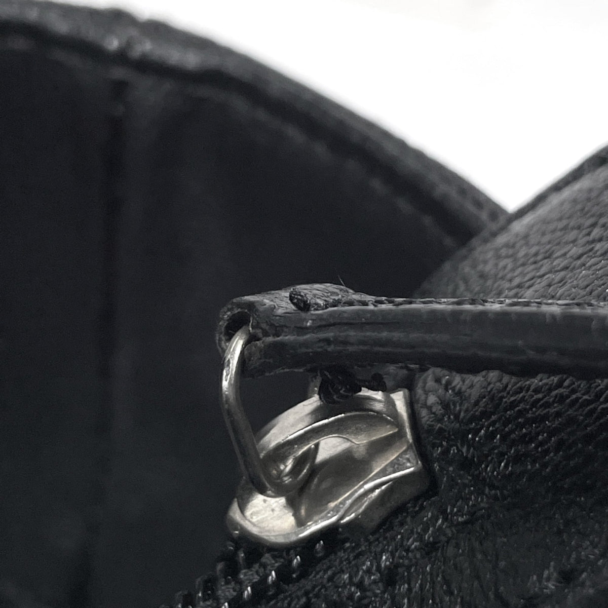 Chanel Black Coated Canvas Leather Tote Bag (Pre-Owned)