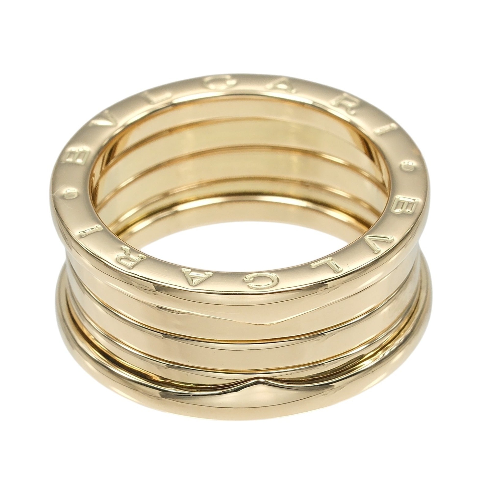 Bvlgari Yellow Gold Yellow Gold (18K) Band Ring (Pre-Owned)