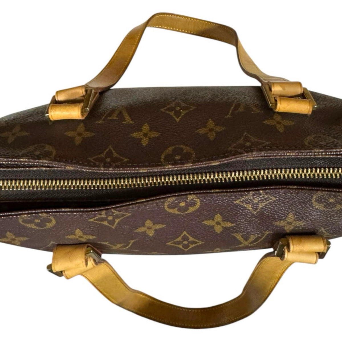 Louis Vuitton Brown Monogram Canvas Tote Bag (Pre-Owned)