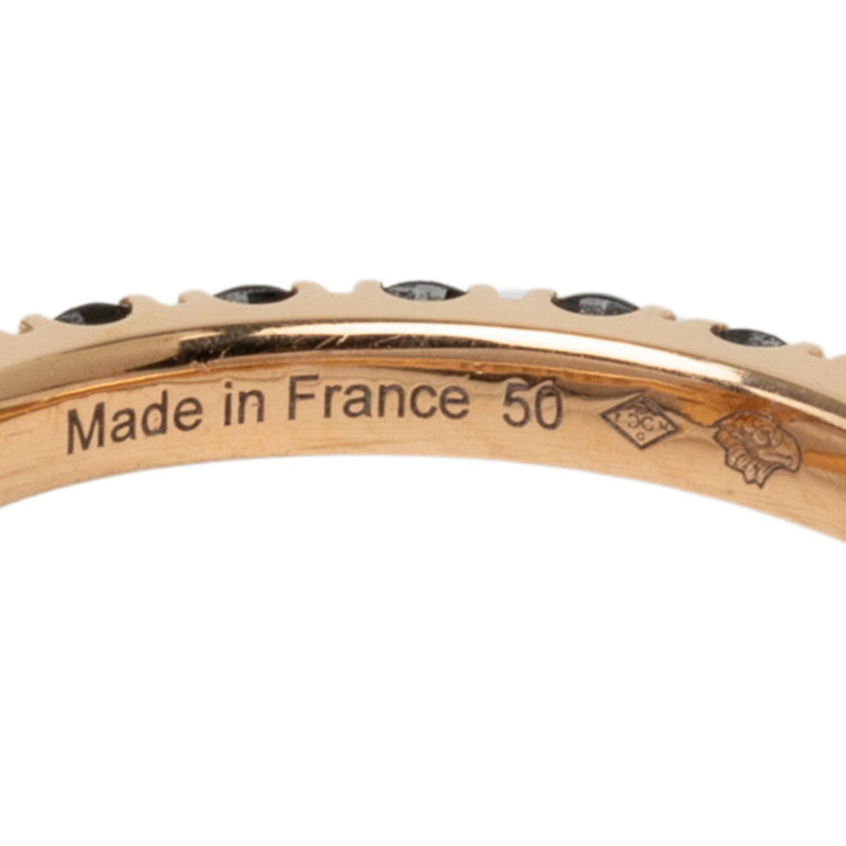 Hermes Pink Gold (18K) Band Ring (Pre-Owned)