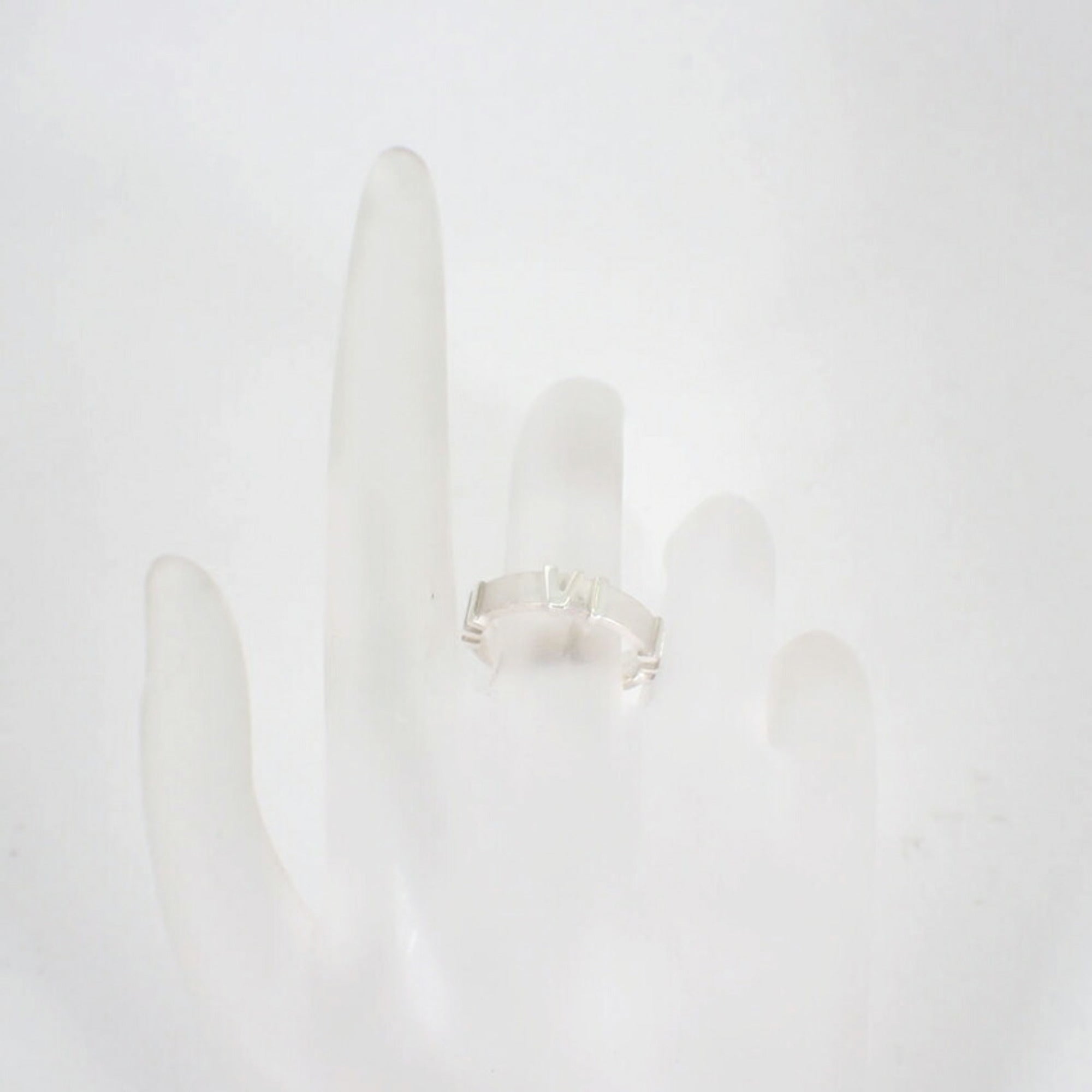 Tiffany Sterling Silver 925 Band Ring (Pre-Owned)