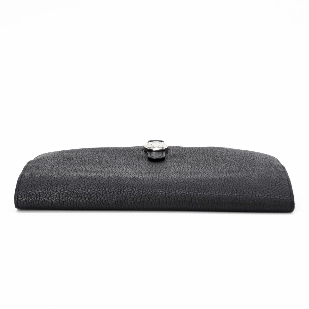 Hermes Black Evercalf Leather Wallet (Bi-Fold) (Pre-Owned)