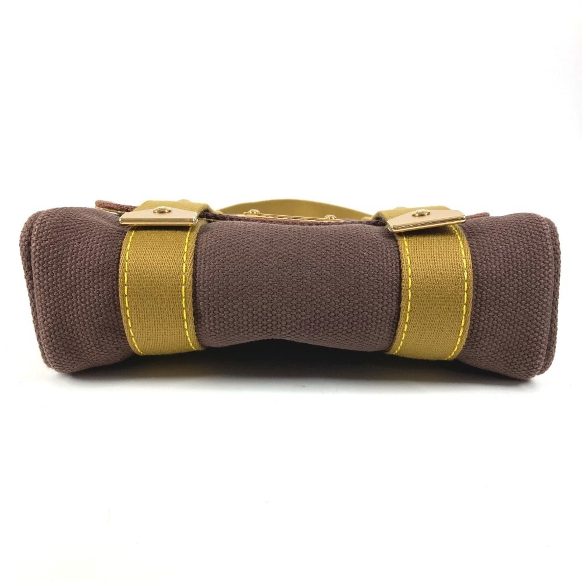 Louis Vuitton Brown Canvas Shoulder Bag (Pre-Owned)
