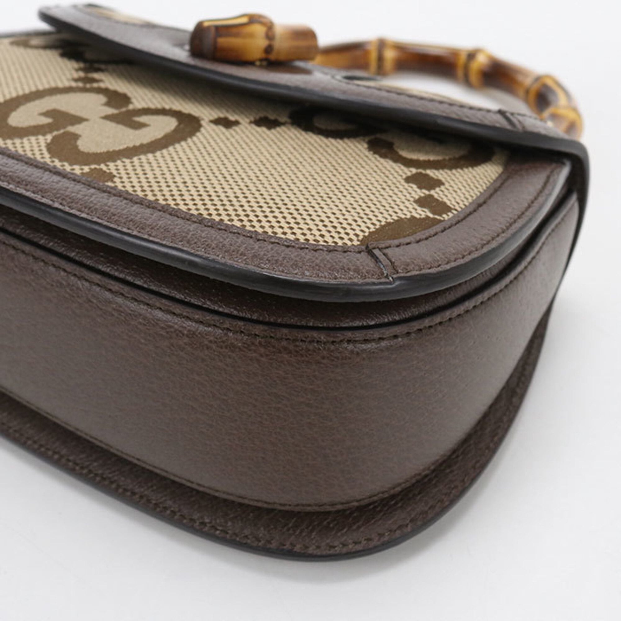 Gucci Beige Canvas Handbag (Pre-Owned)